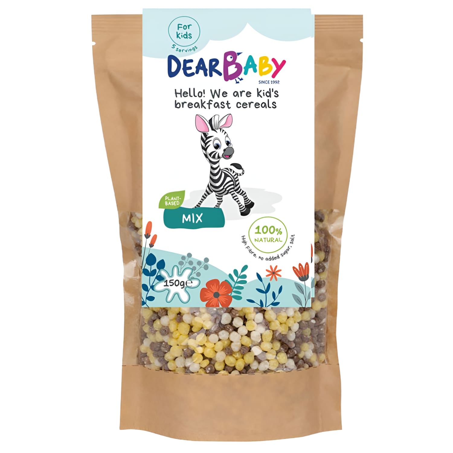 Saus. pusryčių rut. mišinys DEAR BABY, 150 g