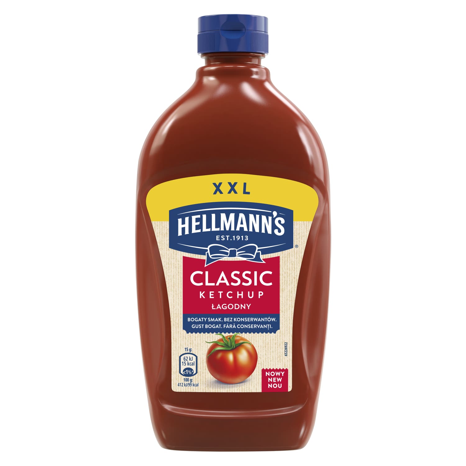 Kečups Hellmanns maigais 833g