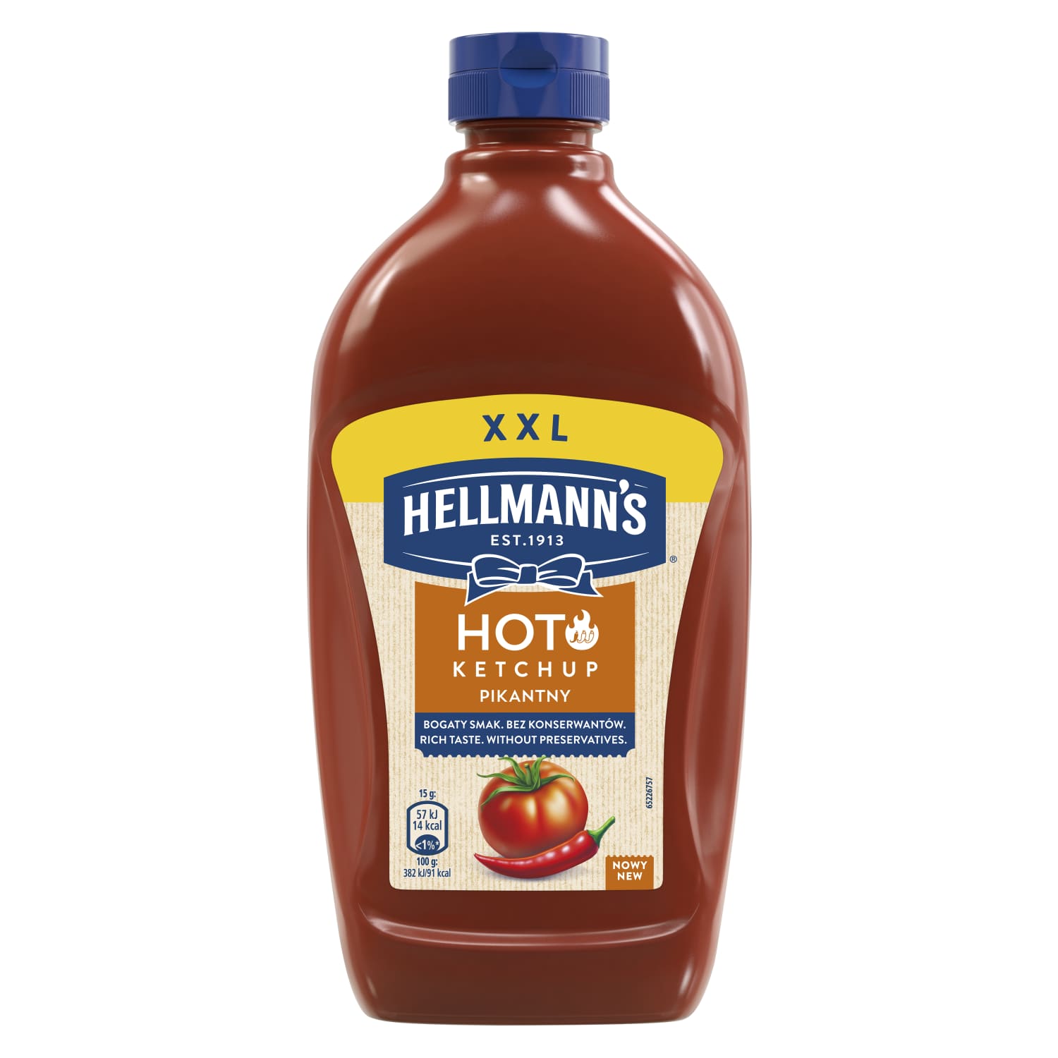 Kečups Hellmanns asais 825g