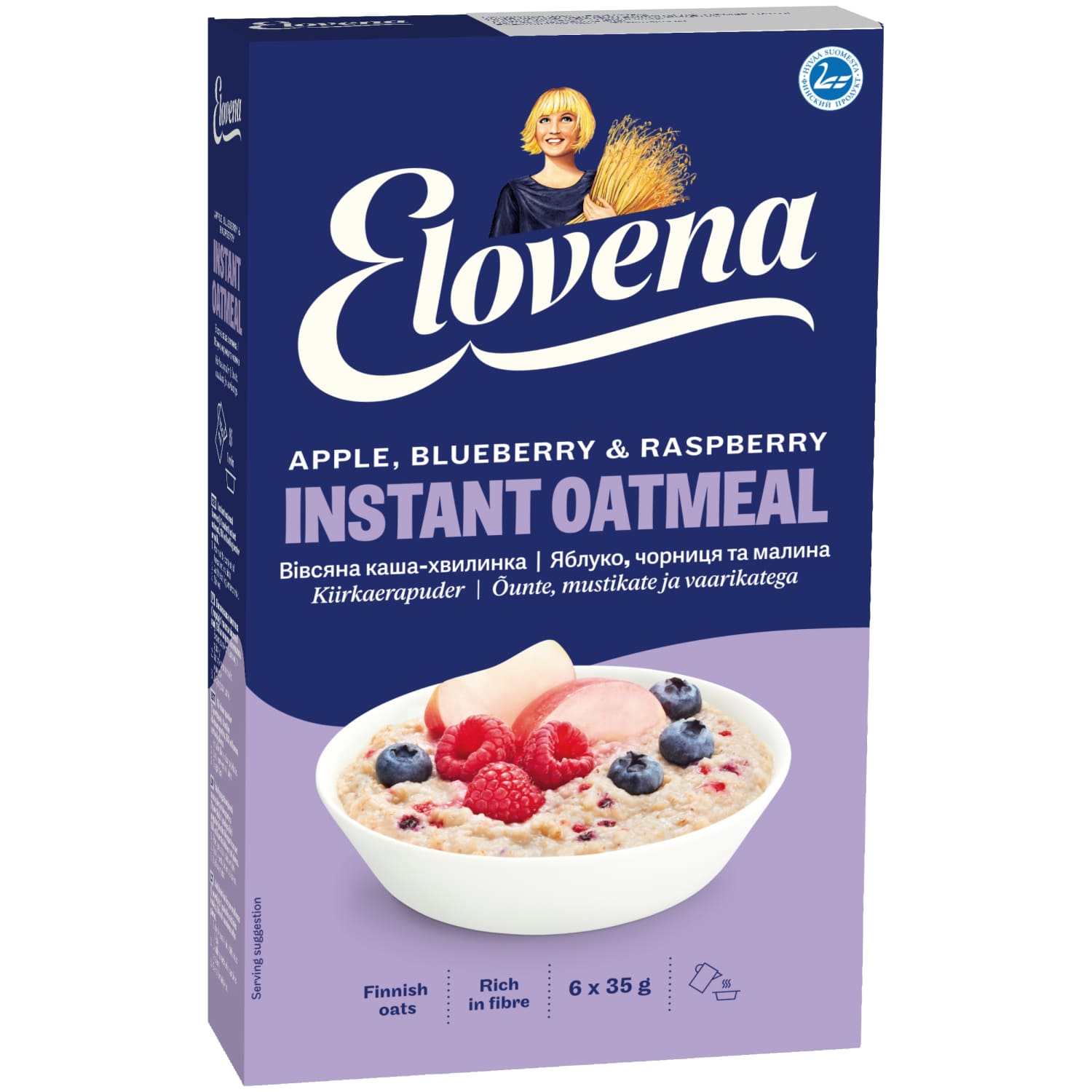 Avižinė košė su ob.mėlyn.aviet., NORDIC, 210g