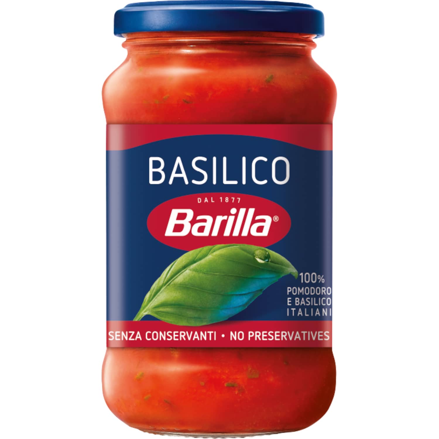 Mērce Barilla Basilico tom. ar bazil. 400g