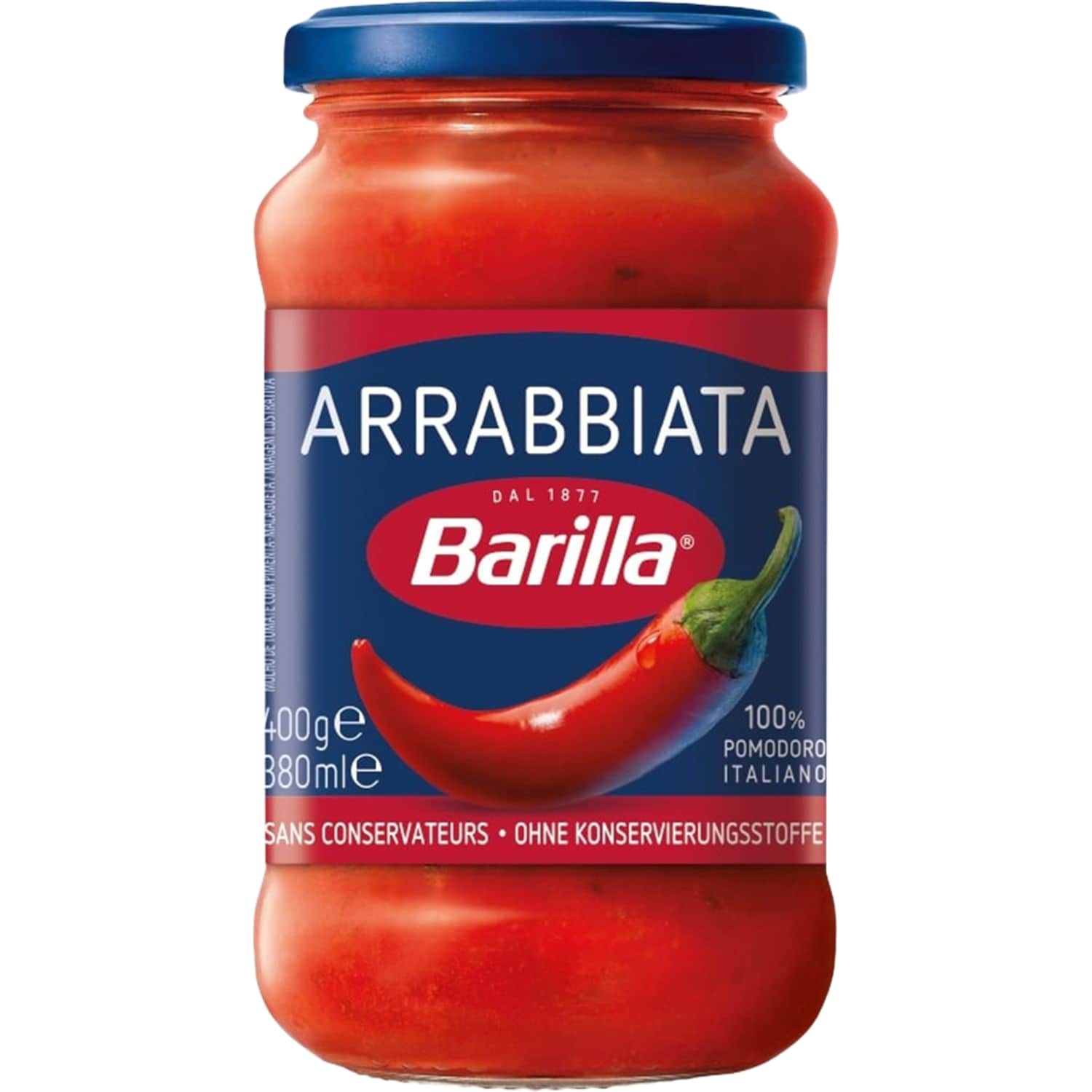Mērce Barilla Arrabbiata 400g