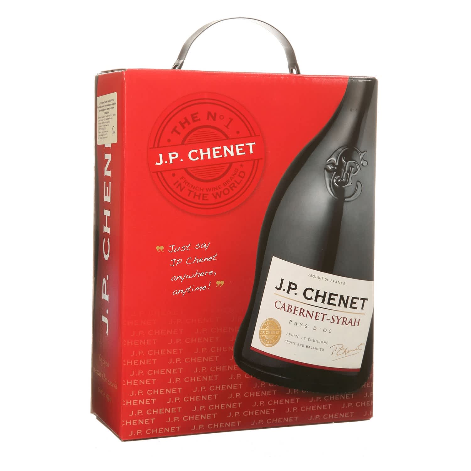 R.saus. v. J.P. CHENET CABERNET SYRAH, 13%,3l