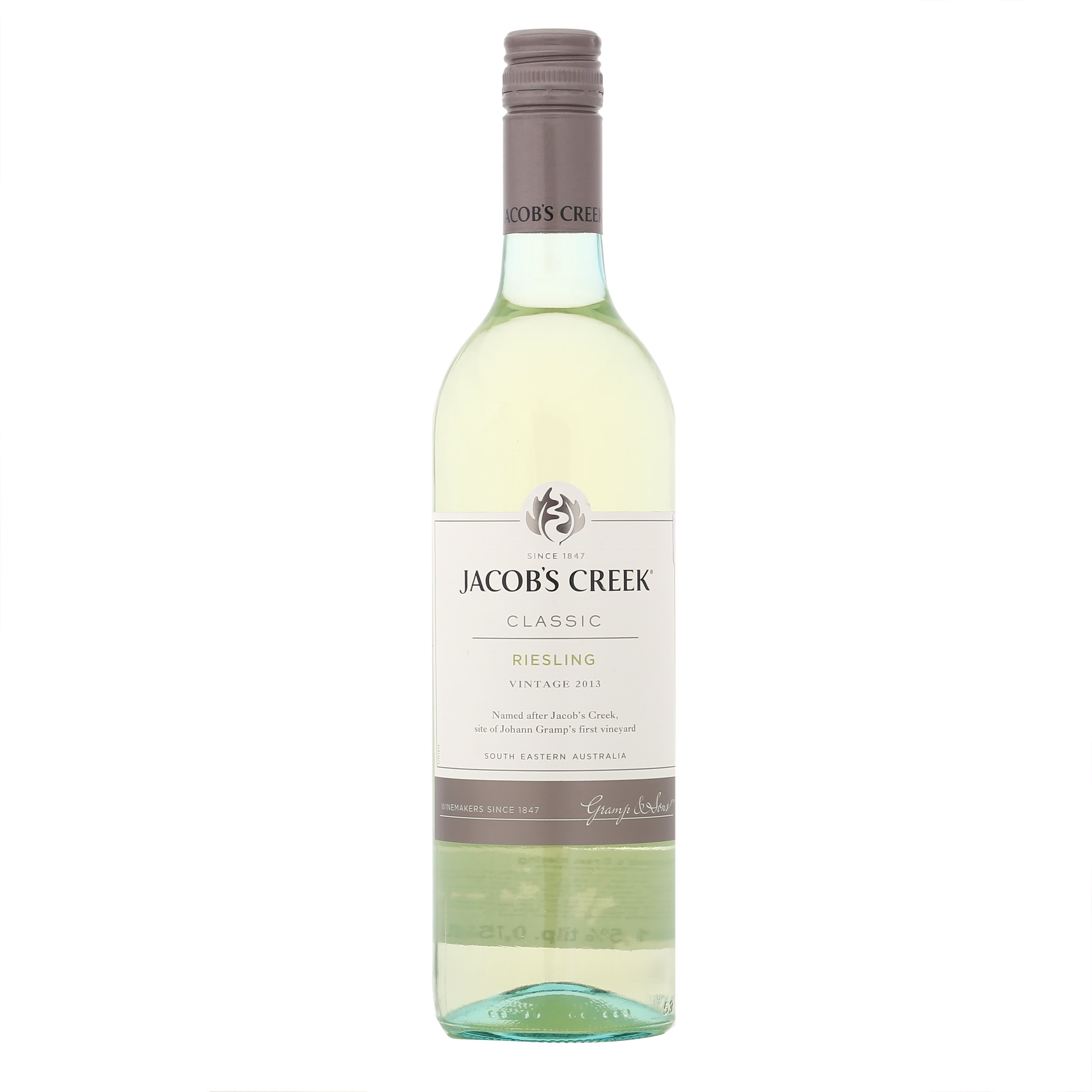 B.v. Jacobs Creek Riesling 11,5% 0,75l