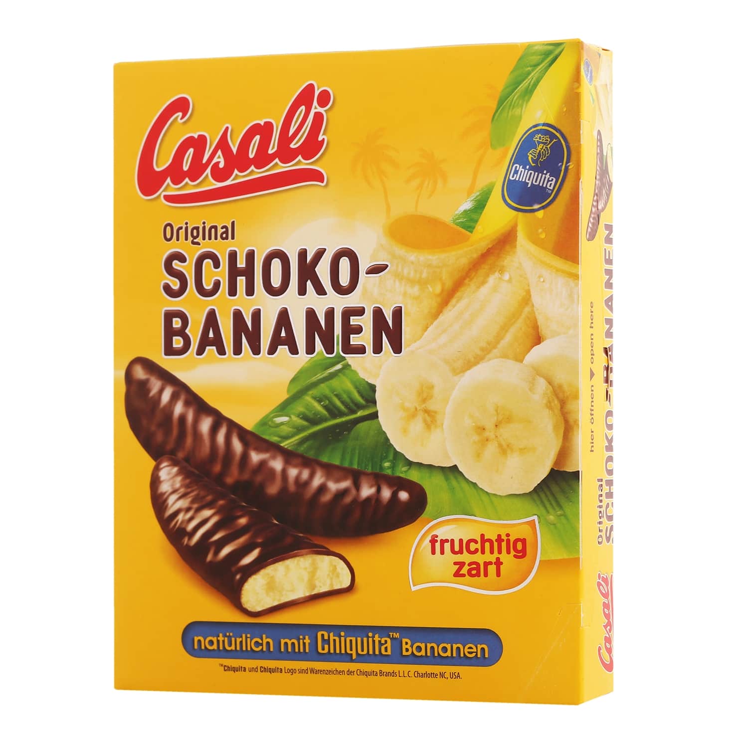 Šokolaadibanaanid Casali 150g