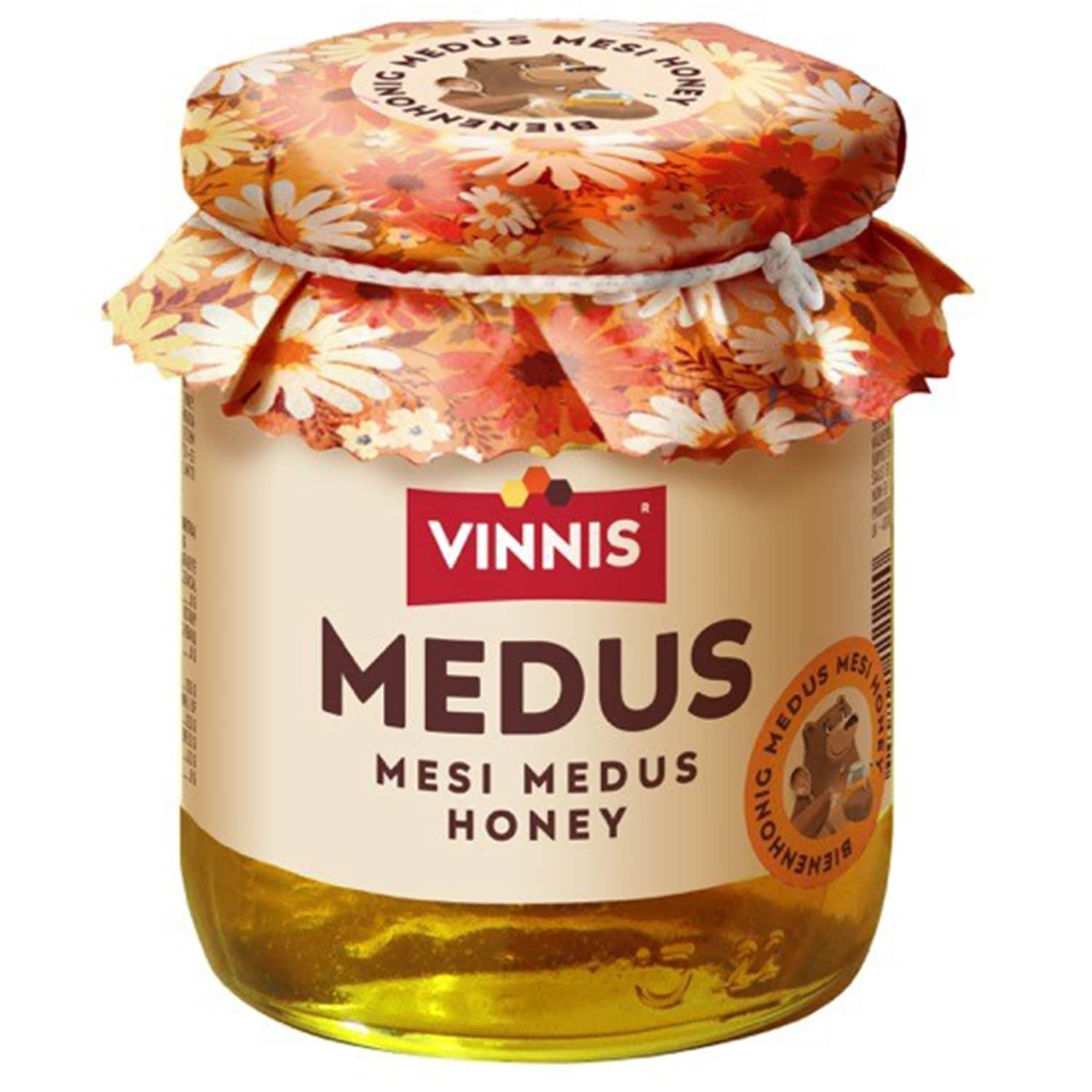 Medus Vinnis dažādu ziedu 500g