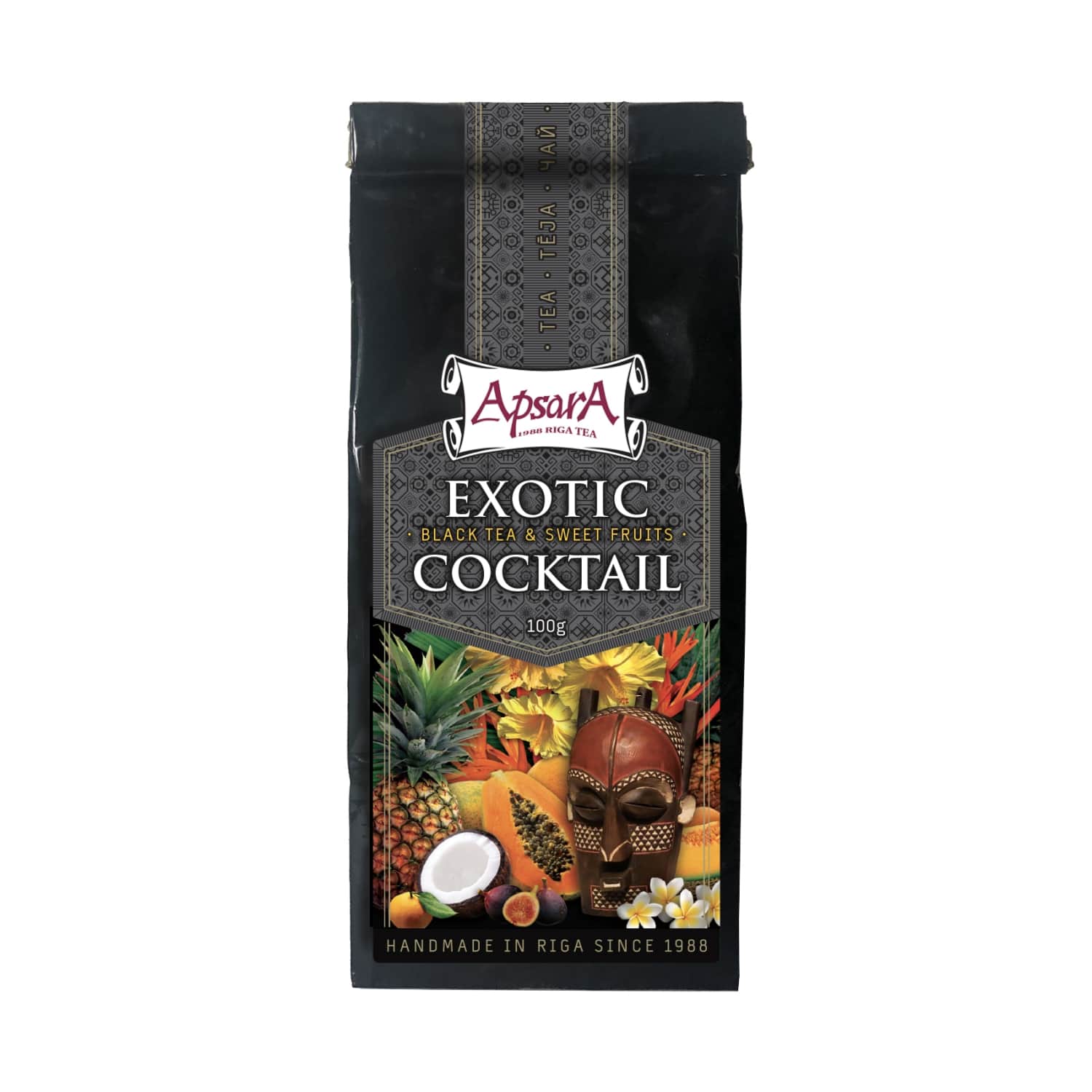 Melnā tēja Apsara Eksotiskā 100g