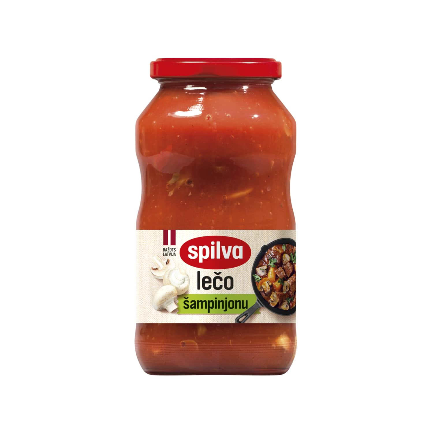 Lečo Spilva šampinjonu 710g
