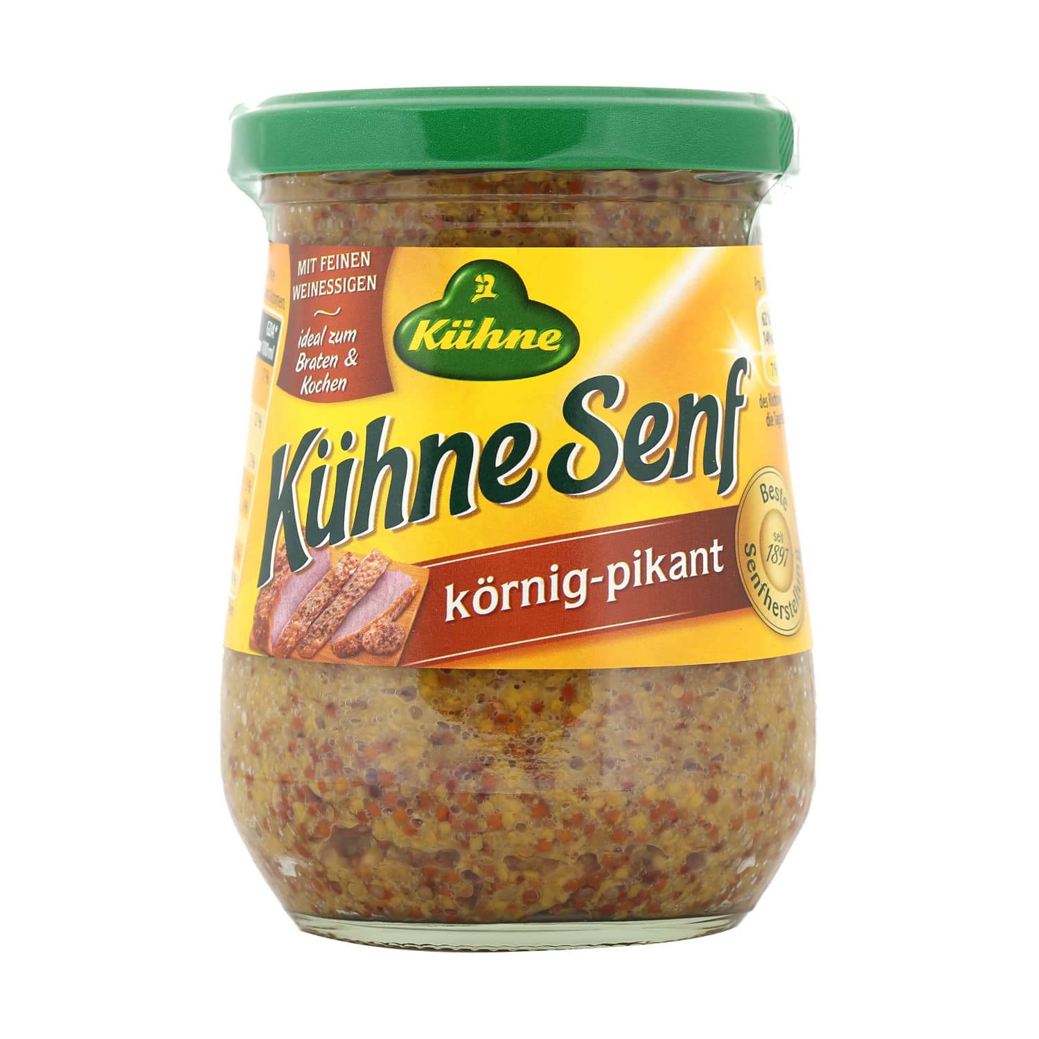 Sinepes Kuhne ar sinepju graudiņiem 255g