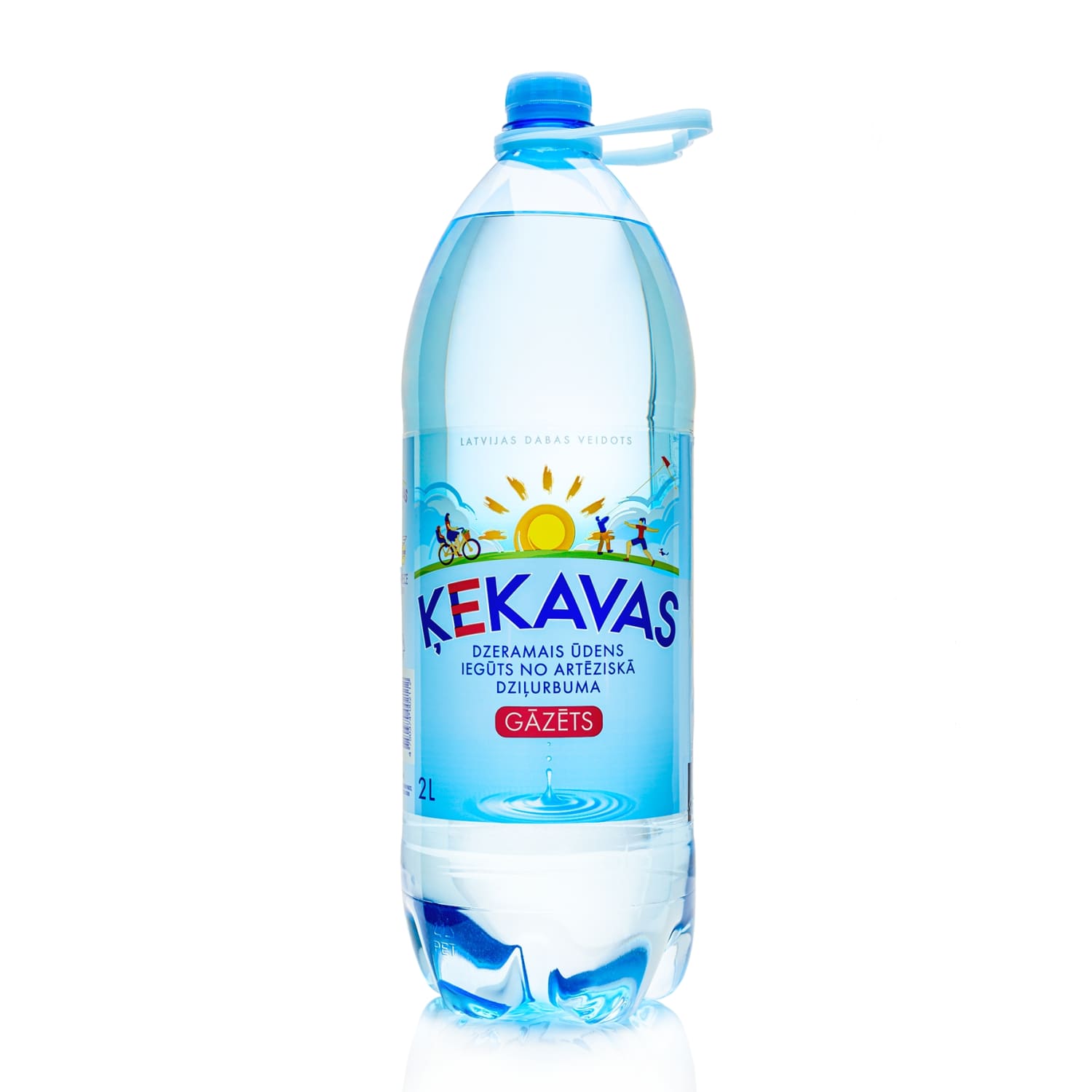 Dzeramais ūdens Ķekavas gāzēts 2l
