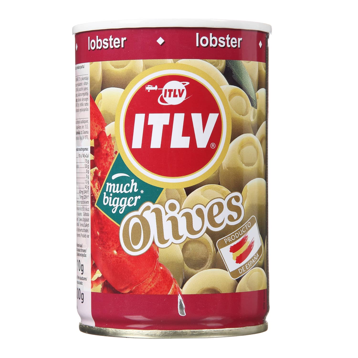 Žal. alyvuogės įd. omar. ITLV, 300 g / 110 g