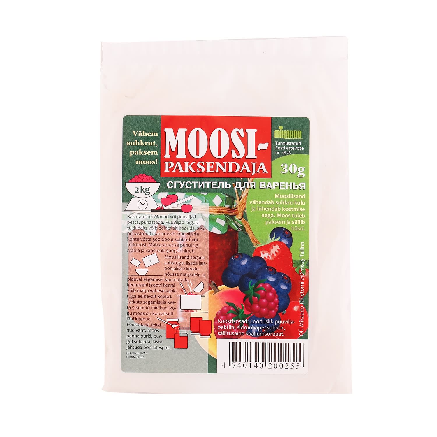 Moosipaksendaja Mikaado 30g