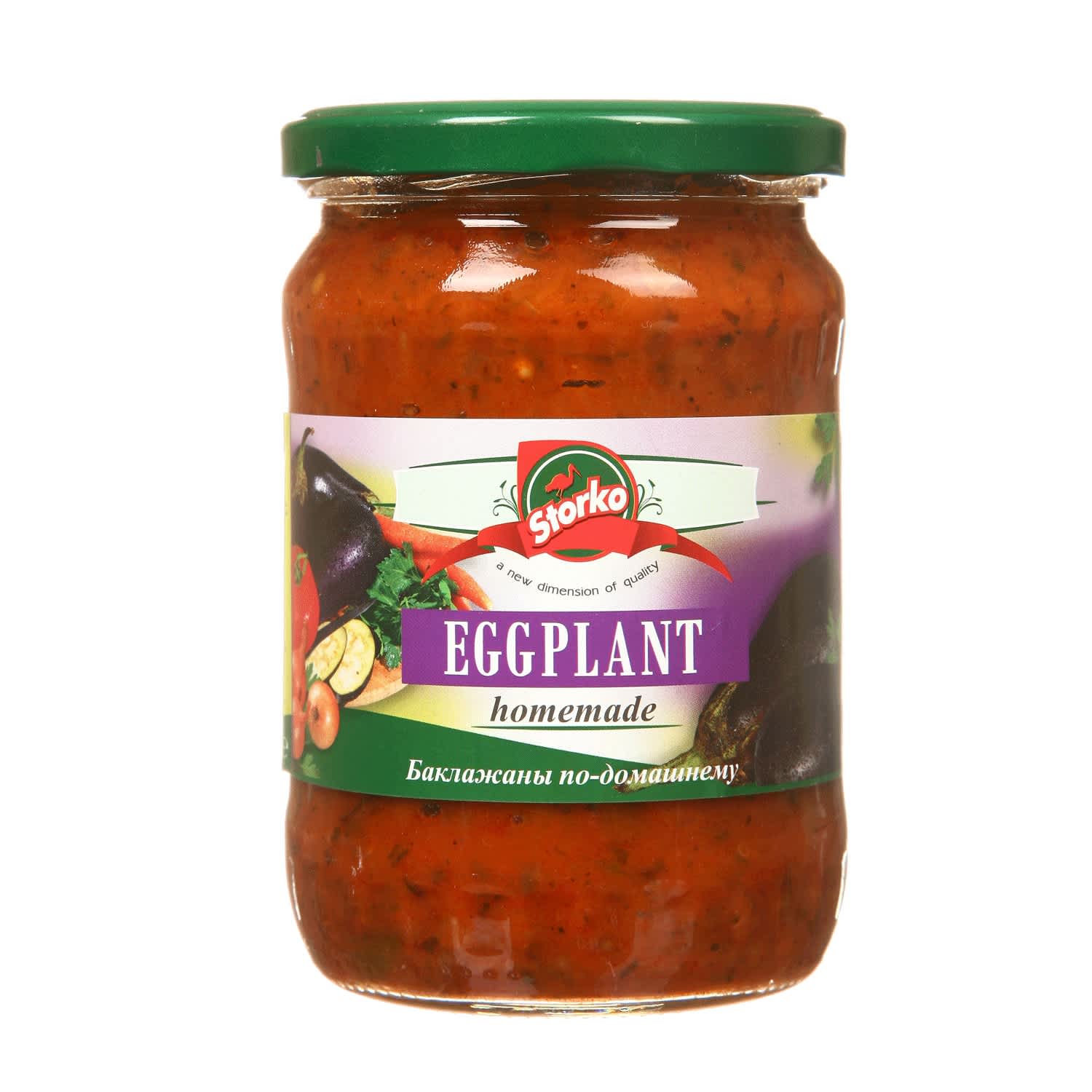 Naminiai baklažanai STORKO, 540 g