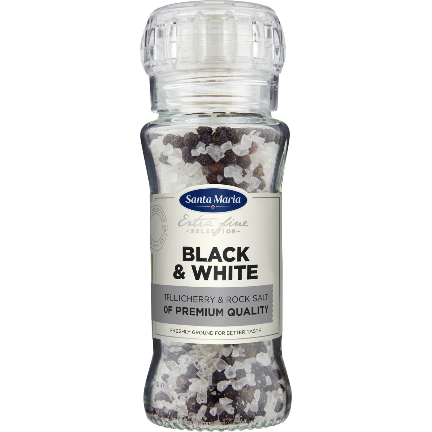 Juodieji pipirai su druska SANTA MARIA, 110g
