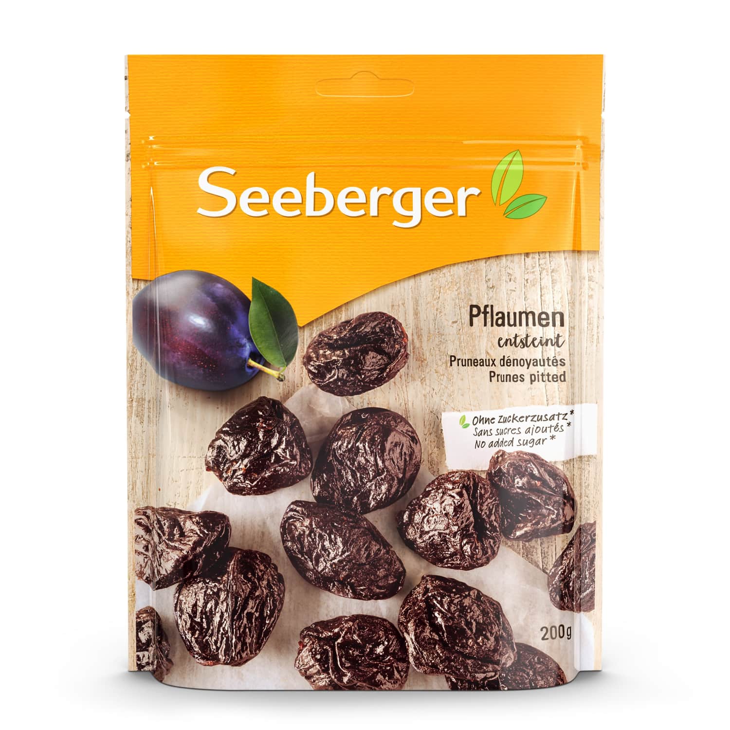 Plūmes bez kauliņiem Seeberger 200g