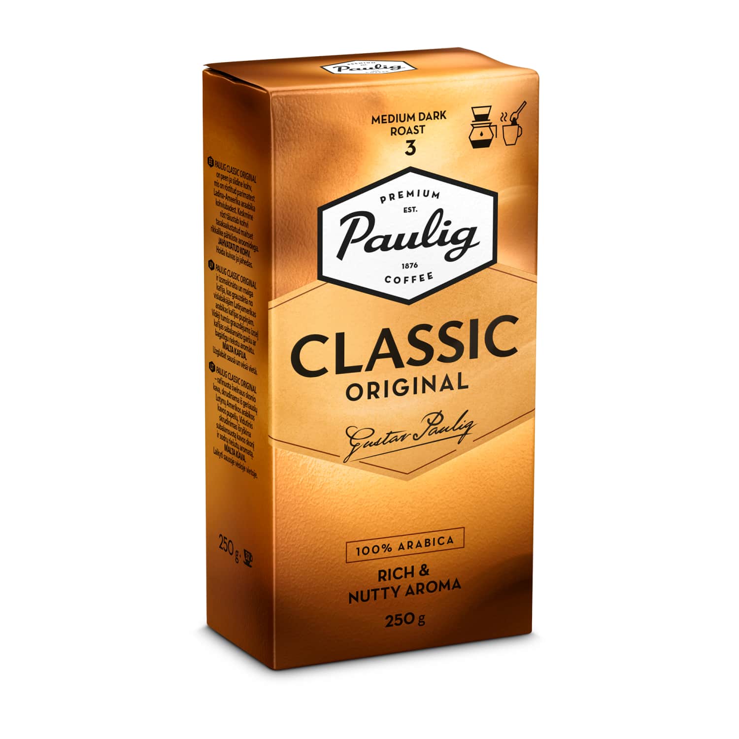 Kohv jahvat. filterkannu Paulig Classic 250g