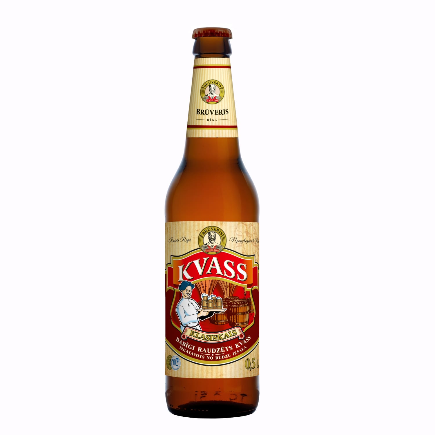 Kvass Brūveris klasiskais 0,5l