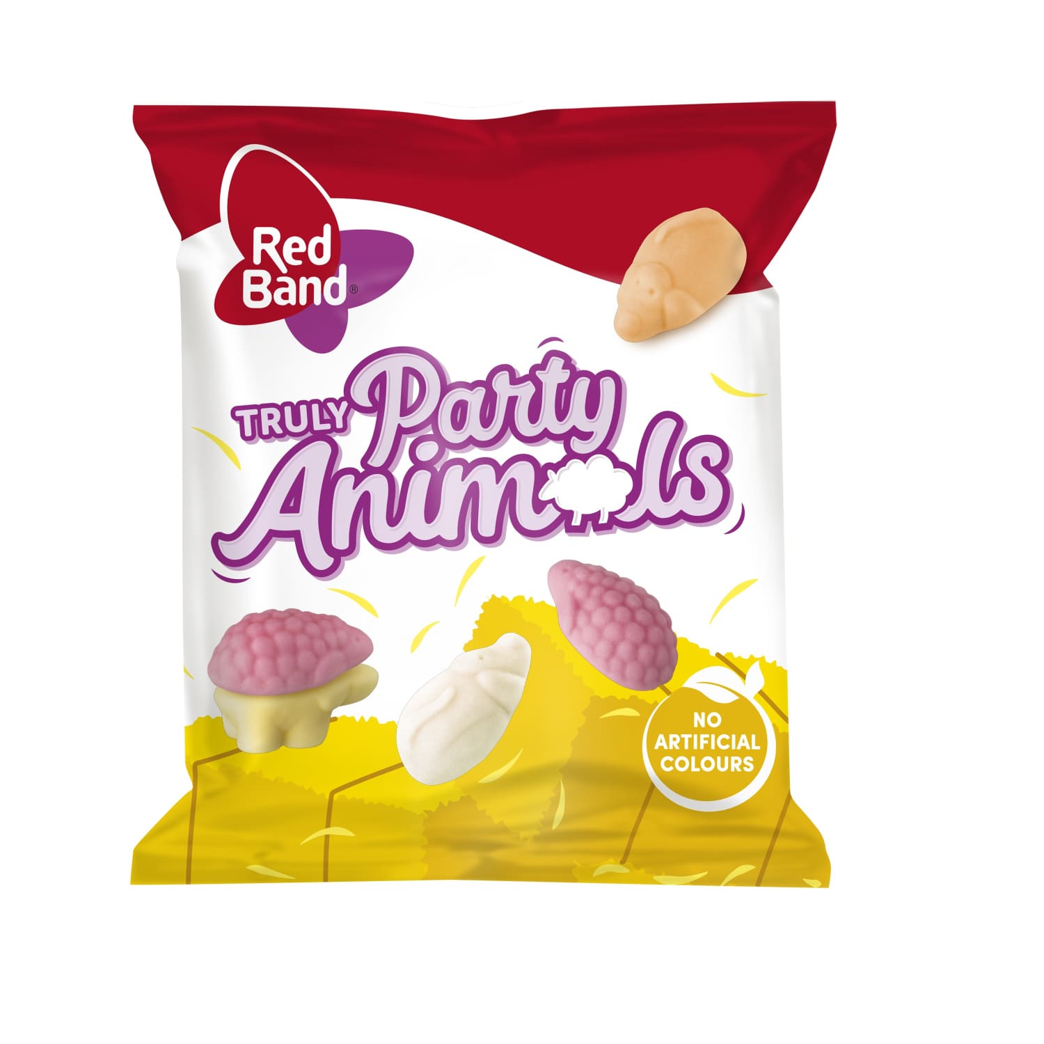 Želejkonfektes Red Band Party Animals 110g
