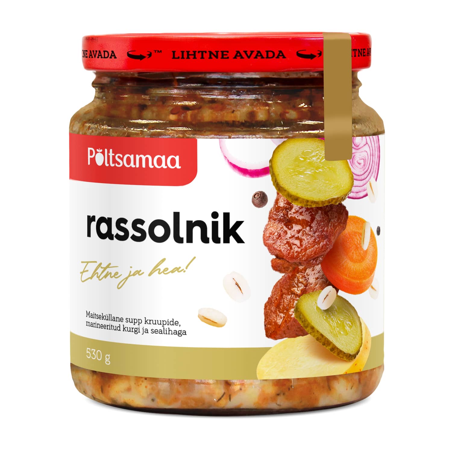Rassolnik sealihaga Põltsamaa 530g
