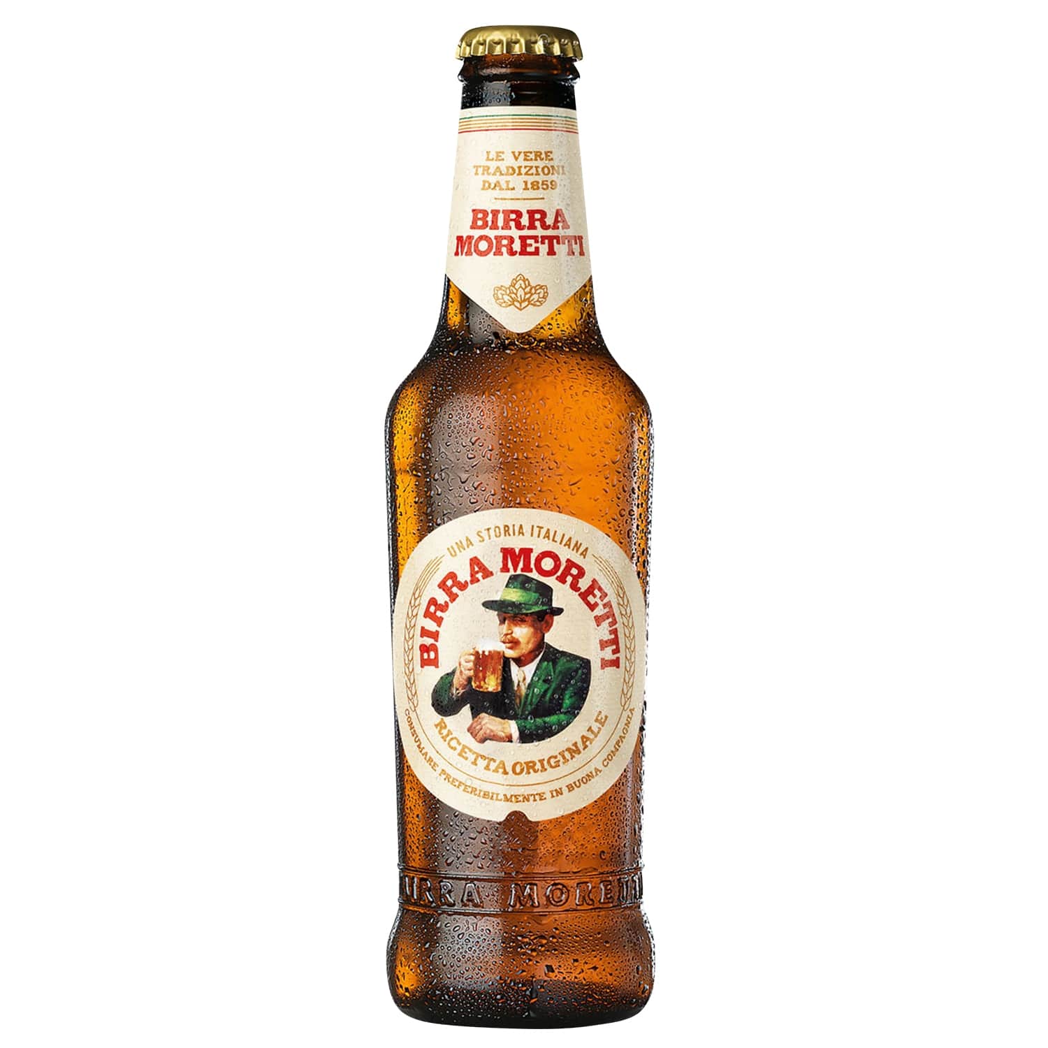 Alus Birra Moretti 4,6% 0,33l
