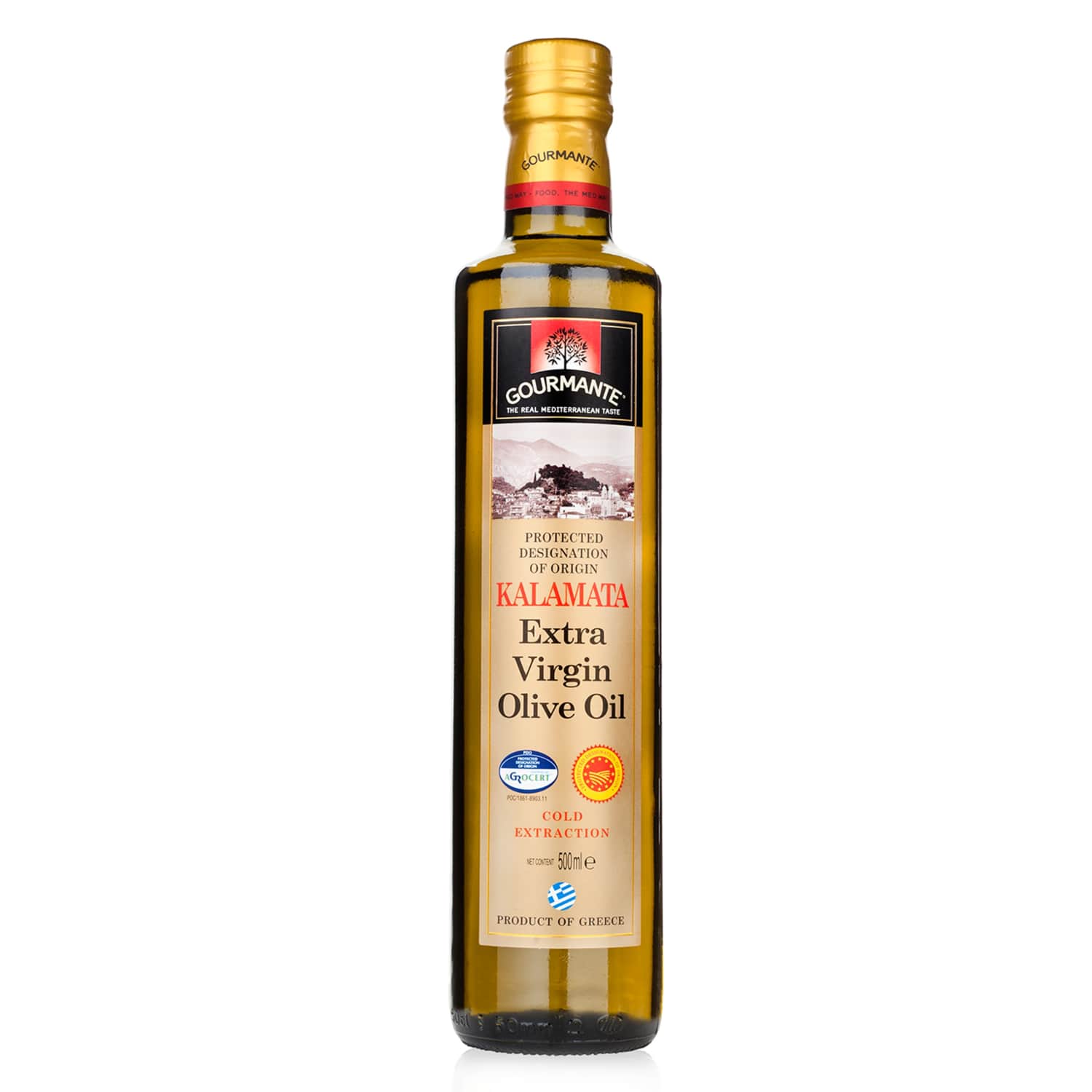 Olīveļļa Kalamata neapstr., augst. lab. 500ml