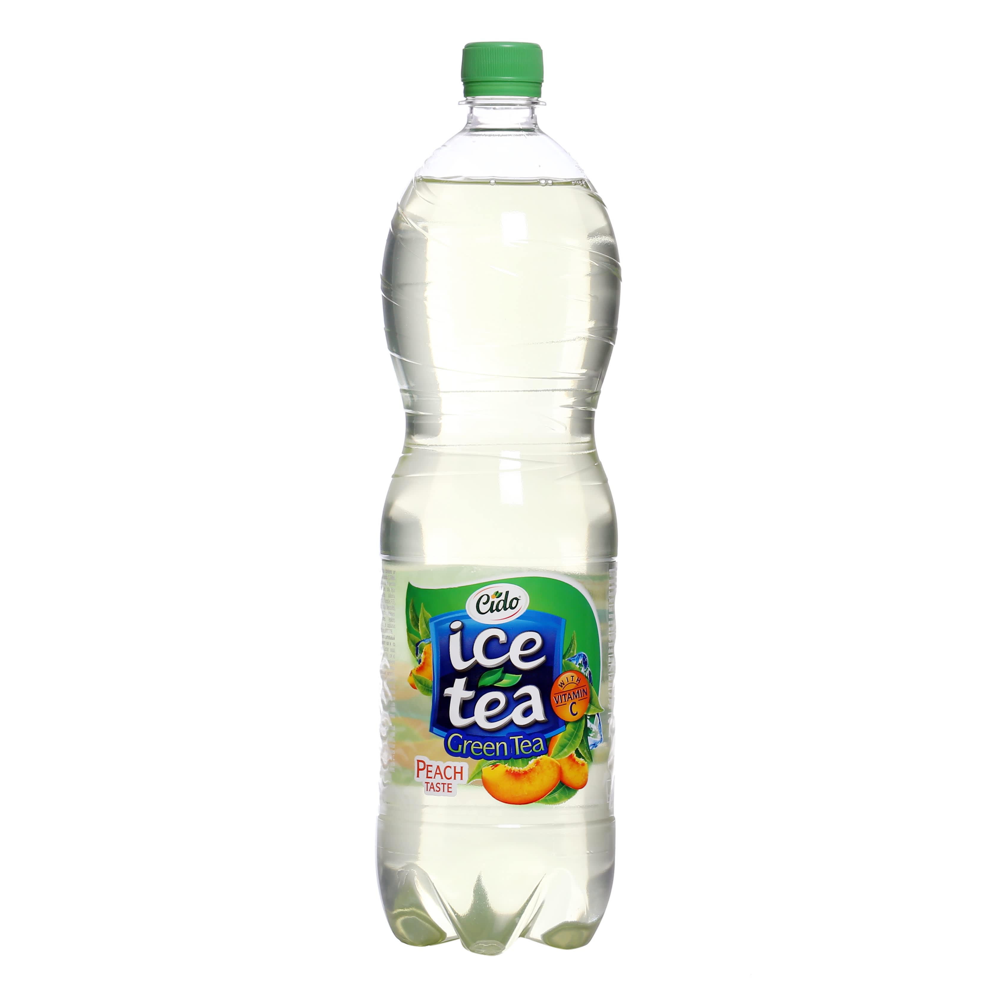 Ledus tēja Cido ar zaļās tējas ekst.pers.1,5l