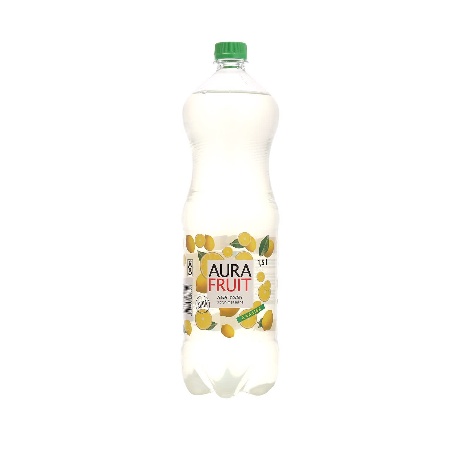 Vesi sidruni mahlaga gas. Aura Fruit 1,5l