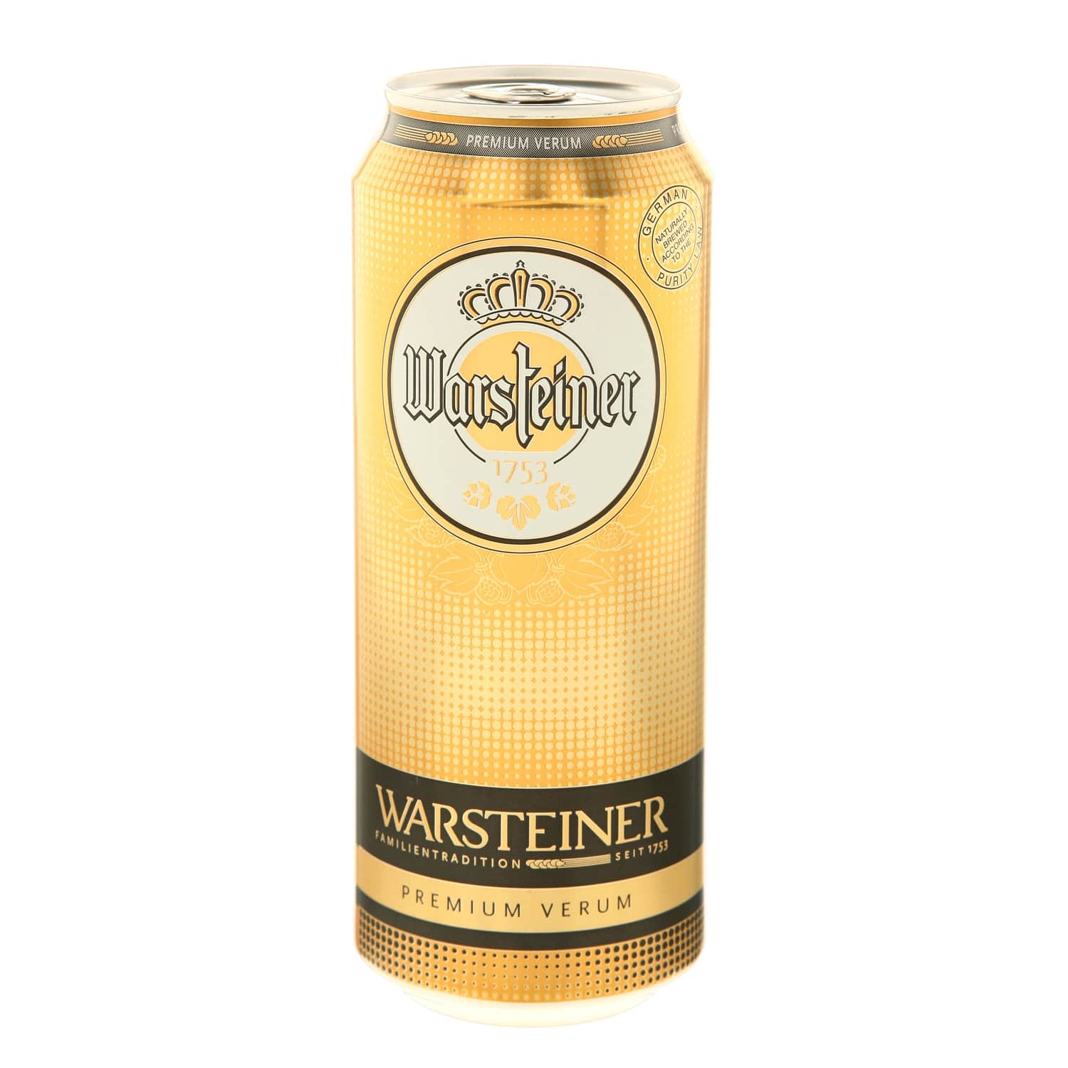 Alus WARSTEINER PREMIUM, 4,8 %, 0,5 l