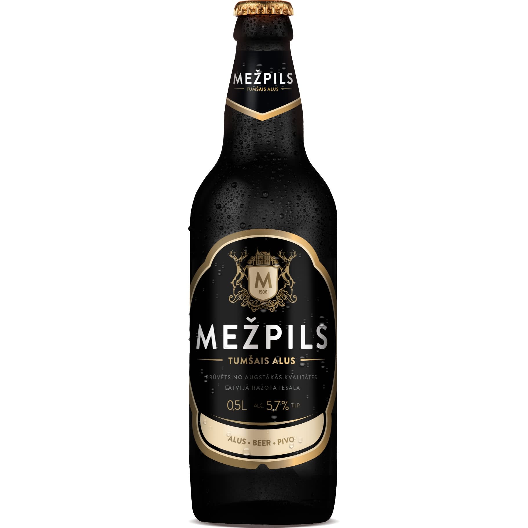 Alus Mežpils tumšais 5,7% 0,5l