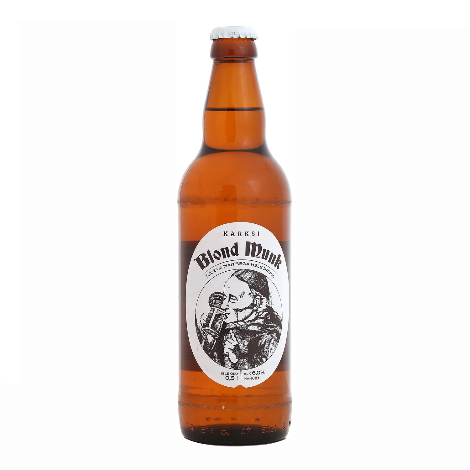 Õlu Karksi Blond Munk 6%vol 0,5l pdl