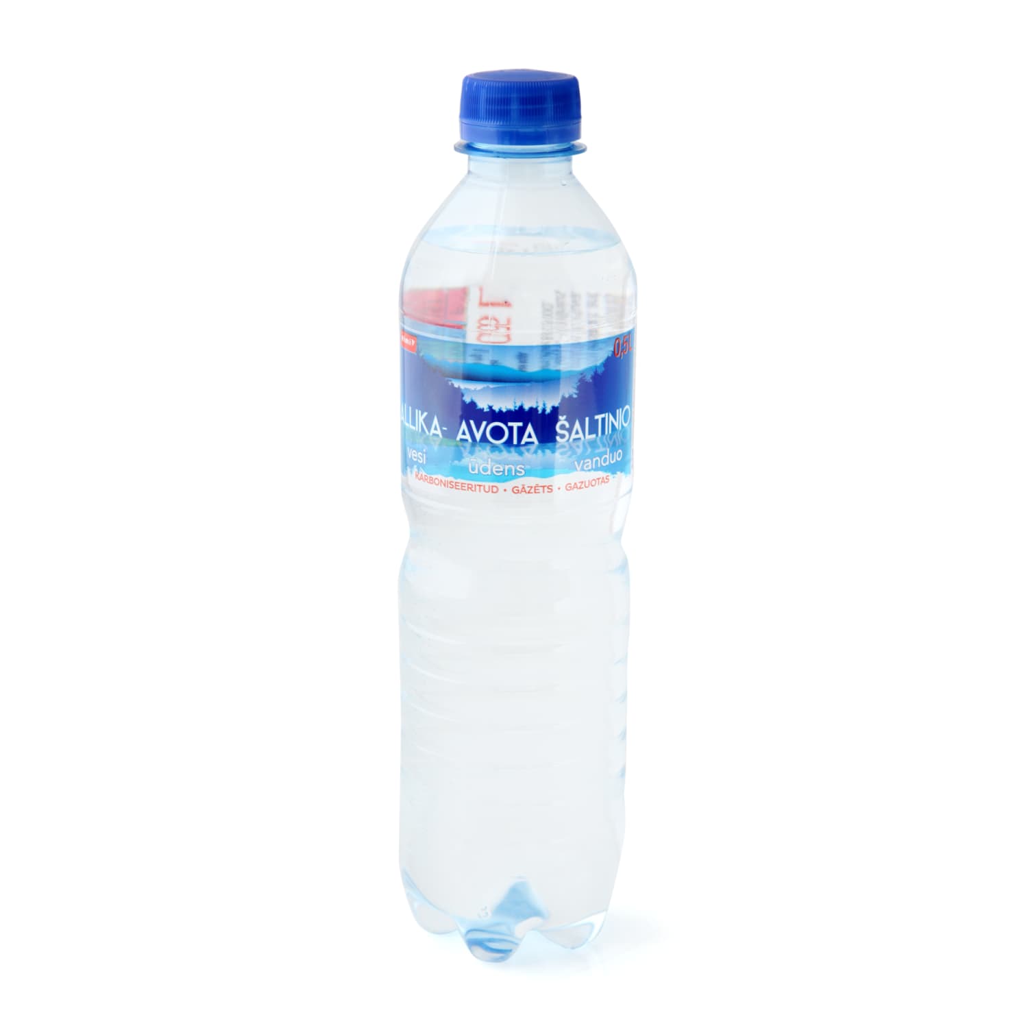 Avota ūdens Rimi gāzēts 0,5l