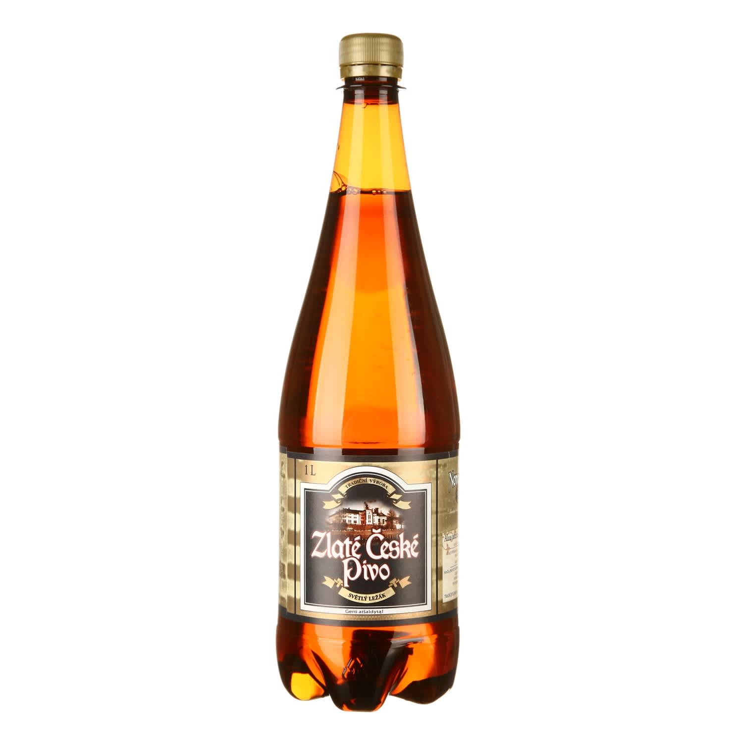 Alus ZLATE ČESKE PIVO, 5%, 1l