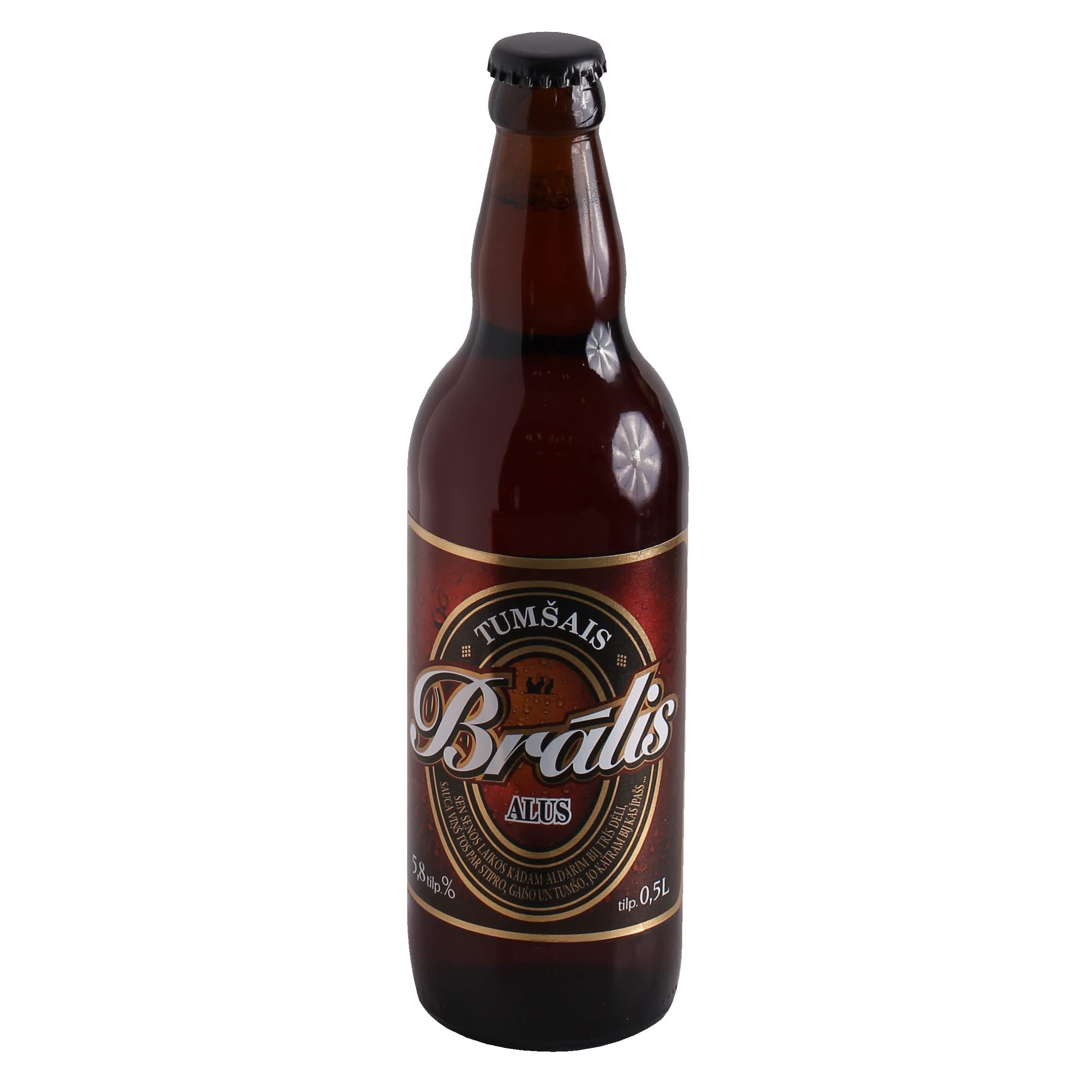 Alus Brālis tumšais 5,8% 0,5l