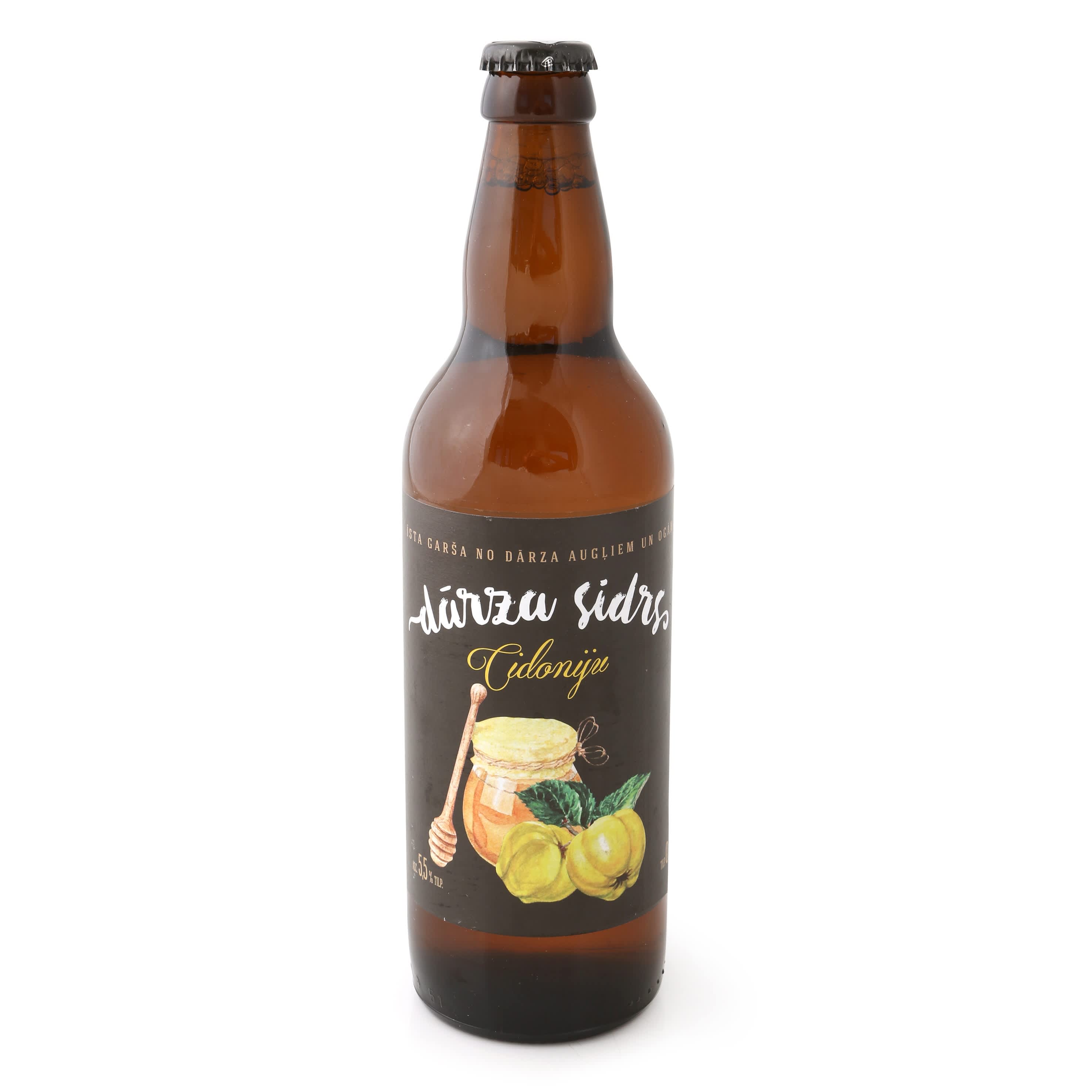 Sidrs Dārza cidoniju 5,5% 0,5l