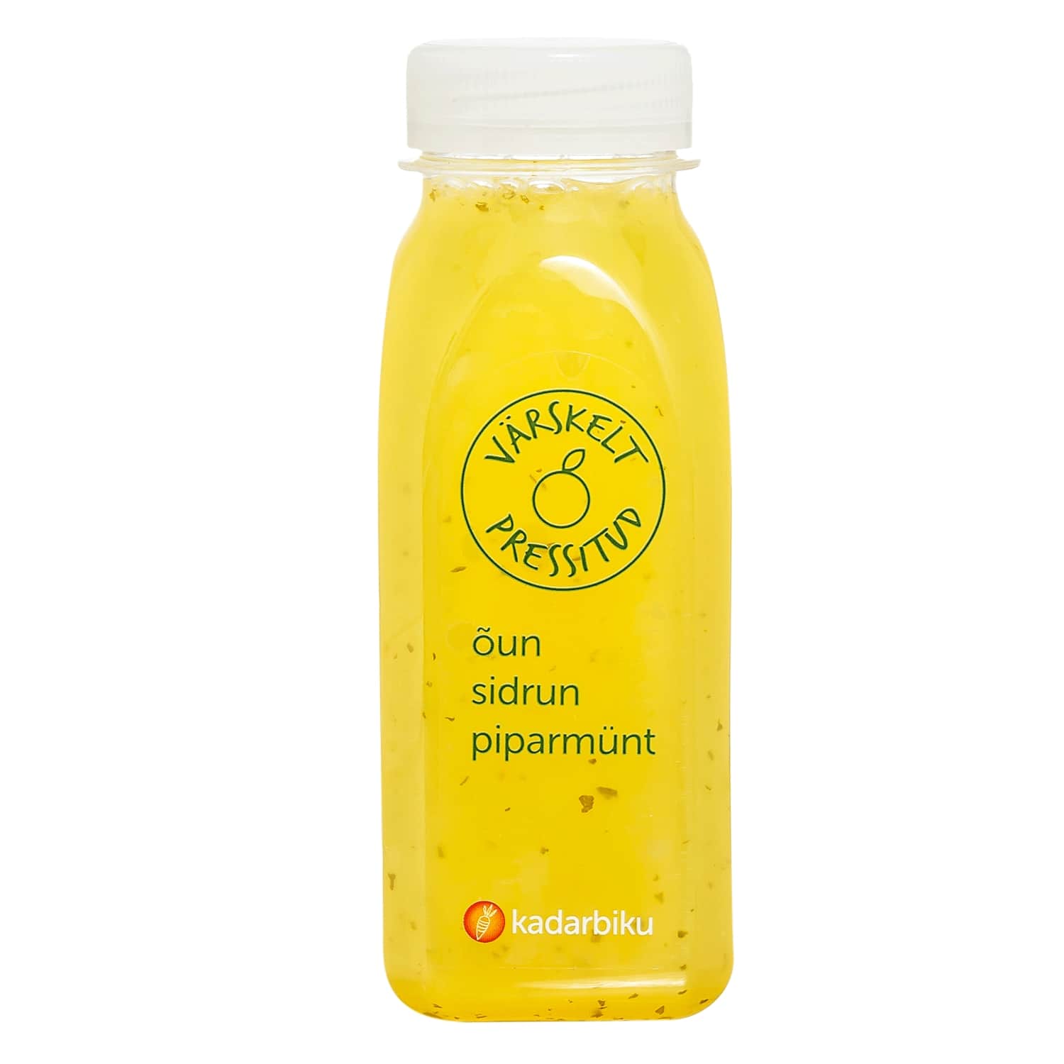 Apple, citronu, piparmētru sula