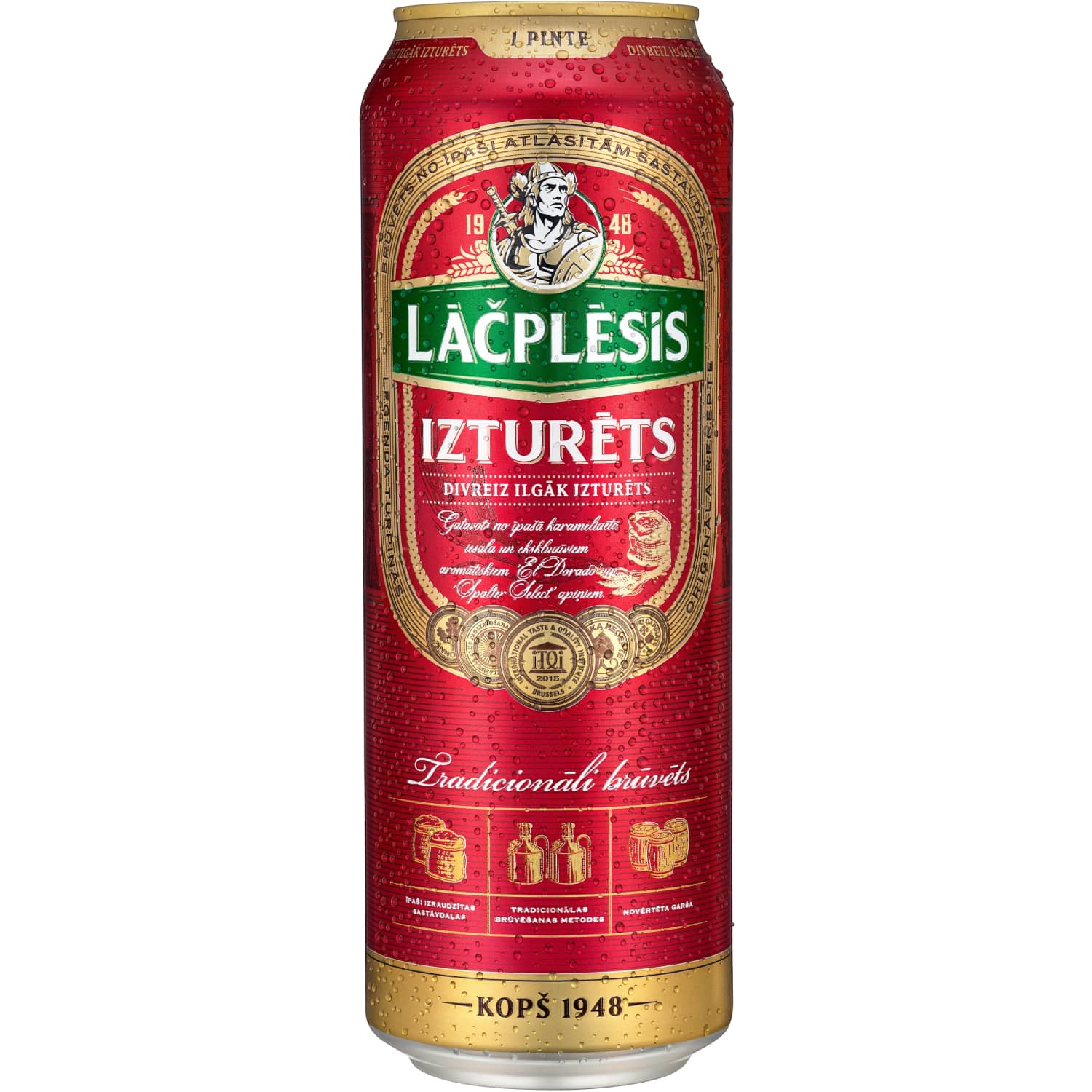Alus Lāčplēsis izturēts 5,1% 0,568l