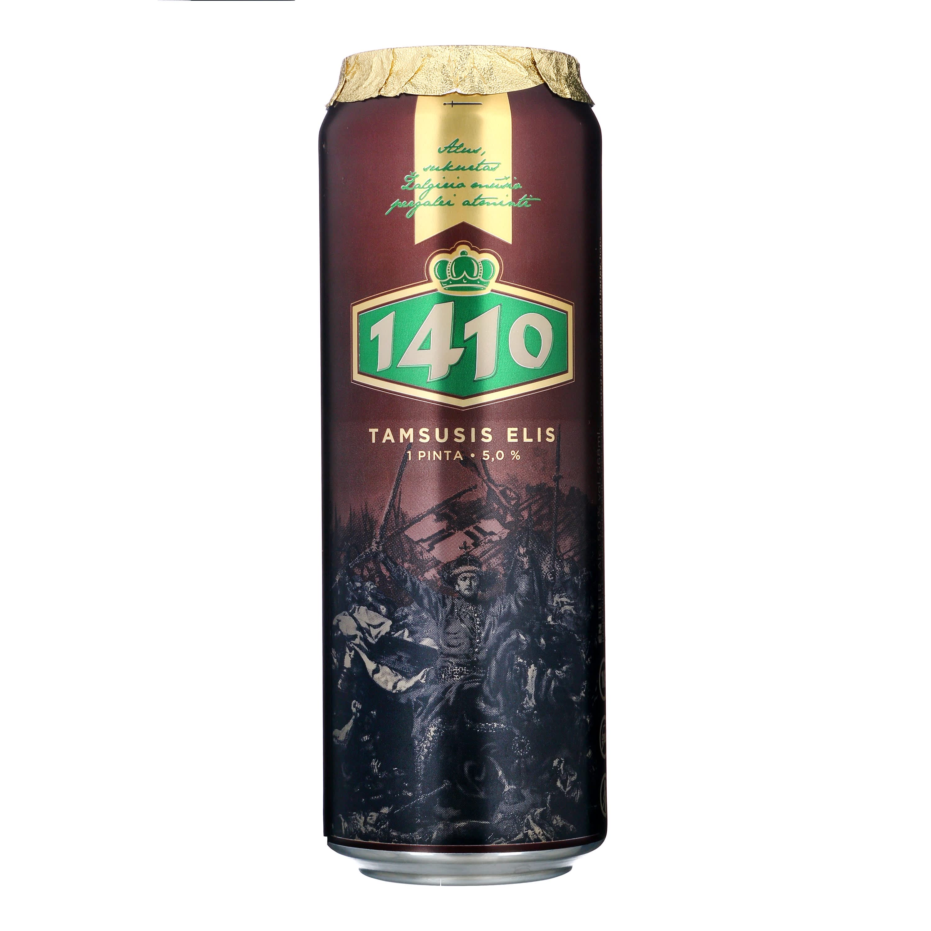 Tamsusis alus 1410 ELIS, 5 %, 0,568 l