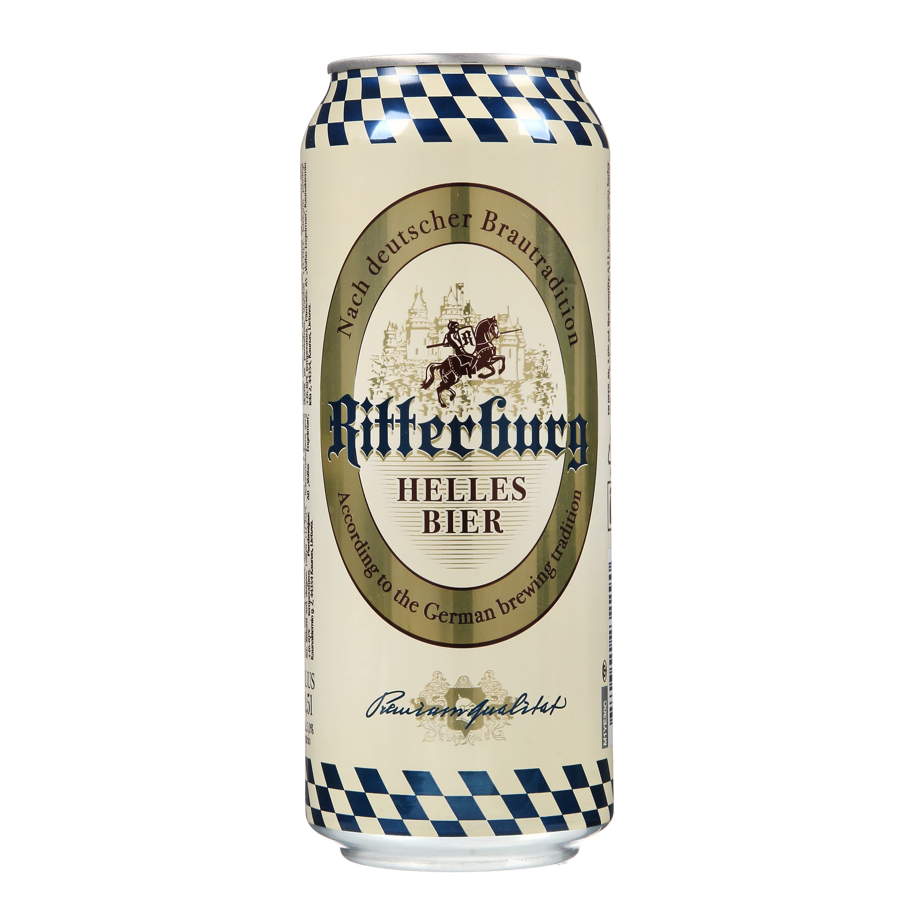 Alus RITTERBURG HELLES BIER, 5 % , 0,5 l
