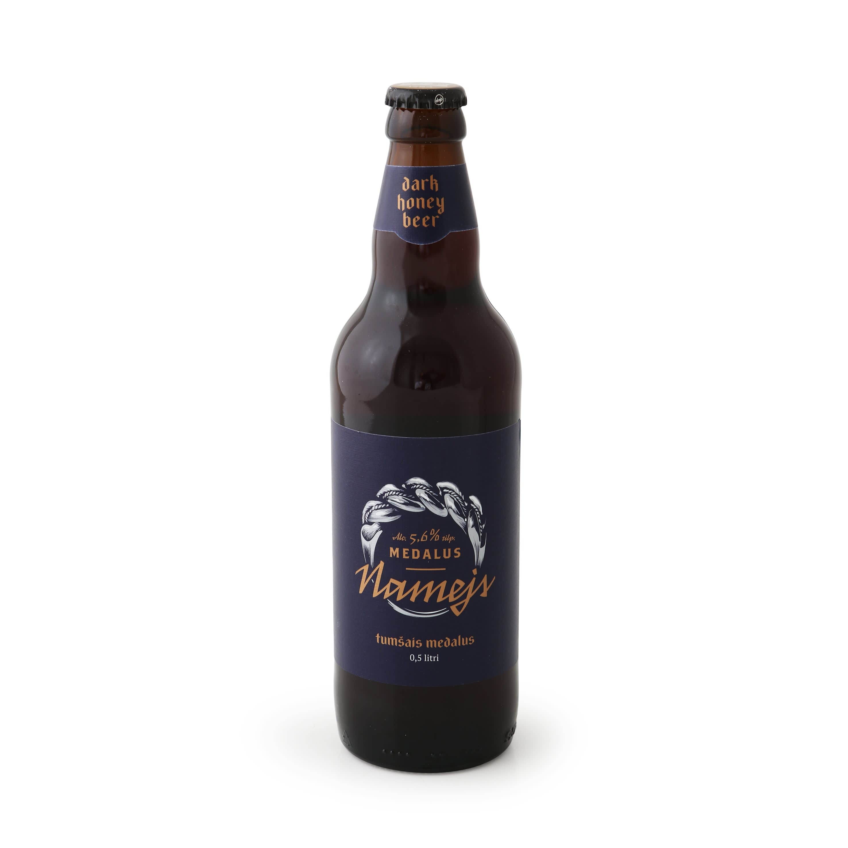Tumš. medalus Valmiermuižas Namejs 5,6% 0,5l