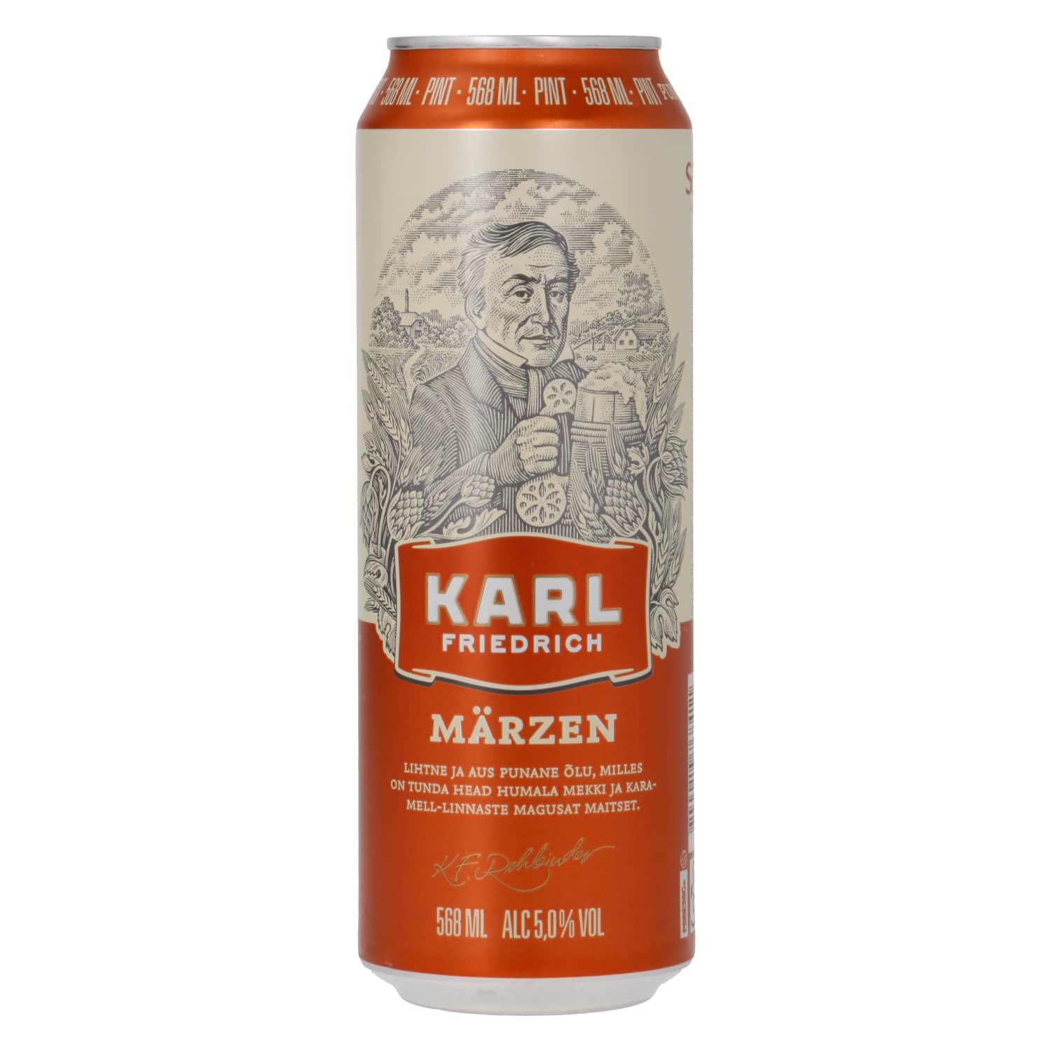 Õlu Karl Friedrich Märzen 5,0%vol 0,568l