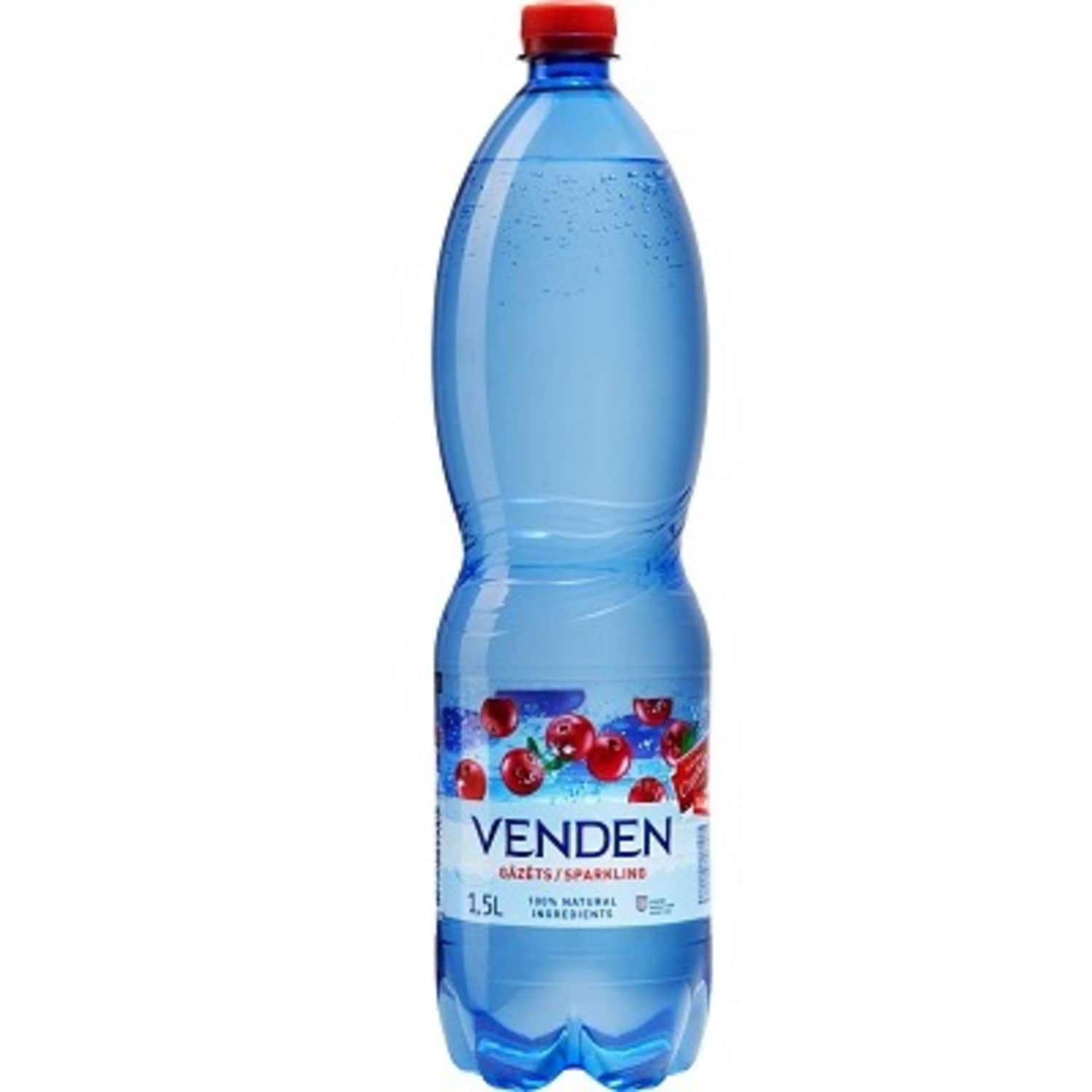 Ūdens Venden Dzērvene gāzēts 1,5l
