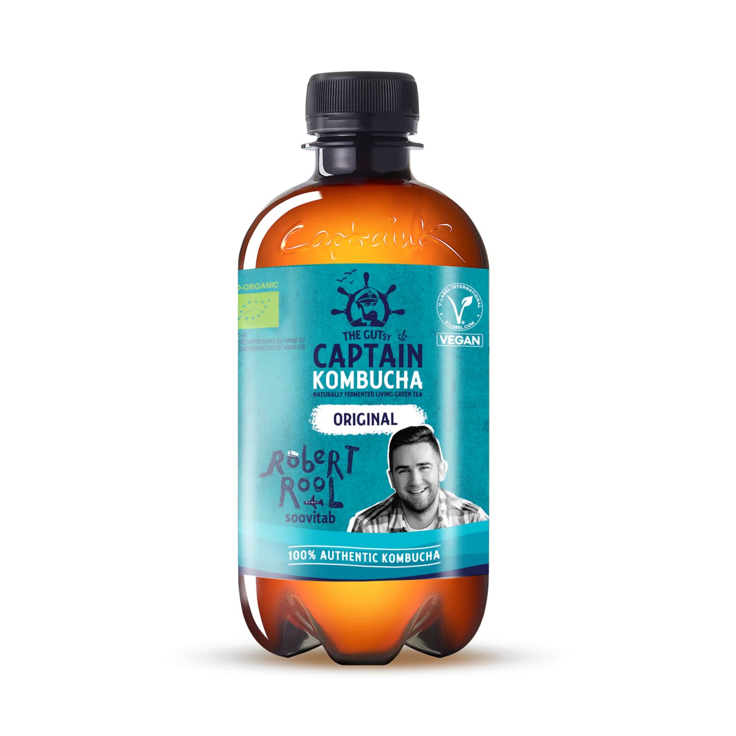Kombucha jook Captain Kombucha Originaal 0,4l