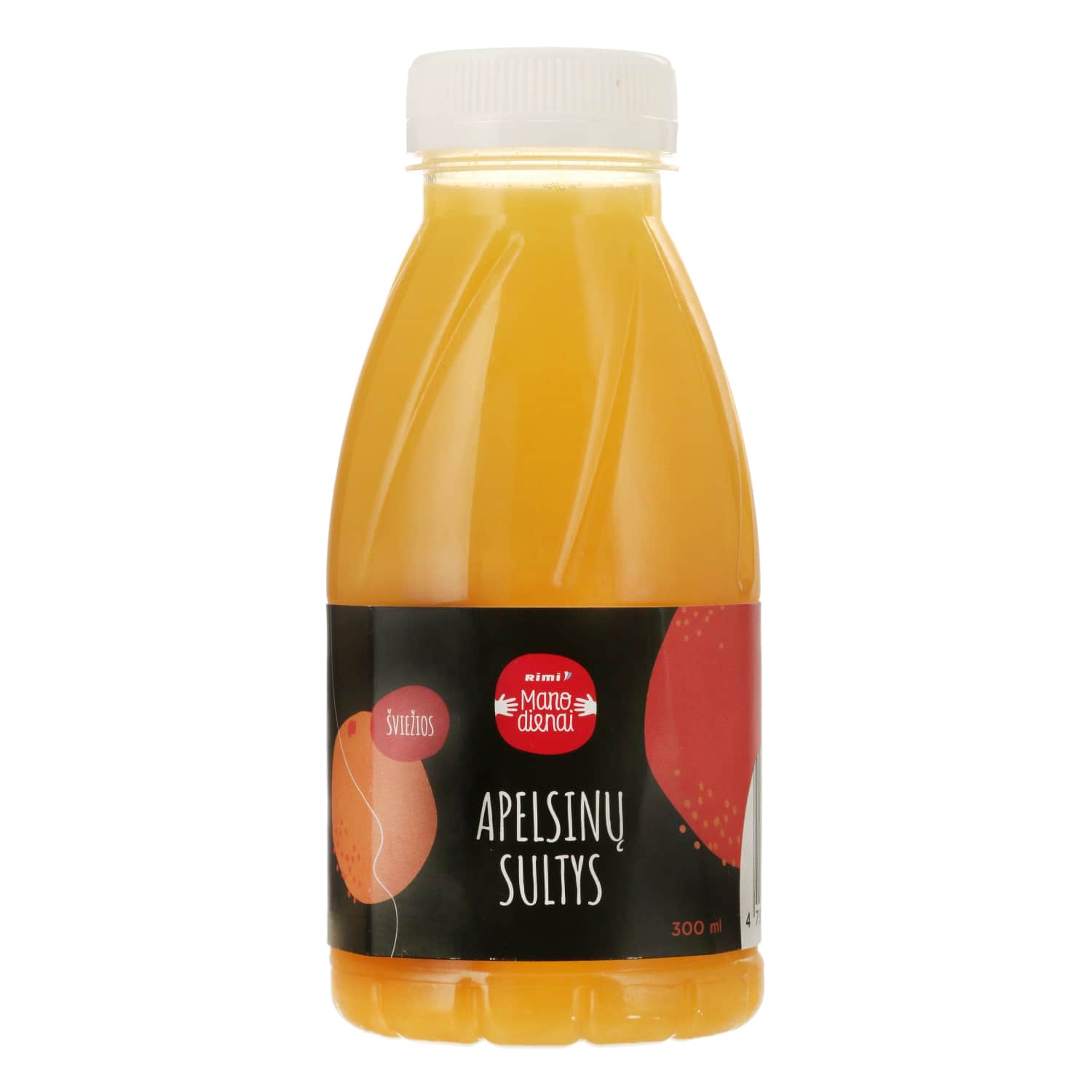 Šviežiai spaustos apelsinų sultys,300 ml