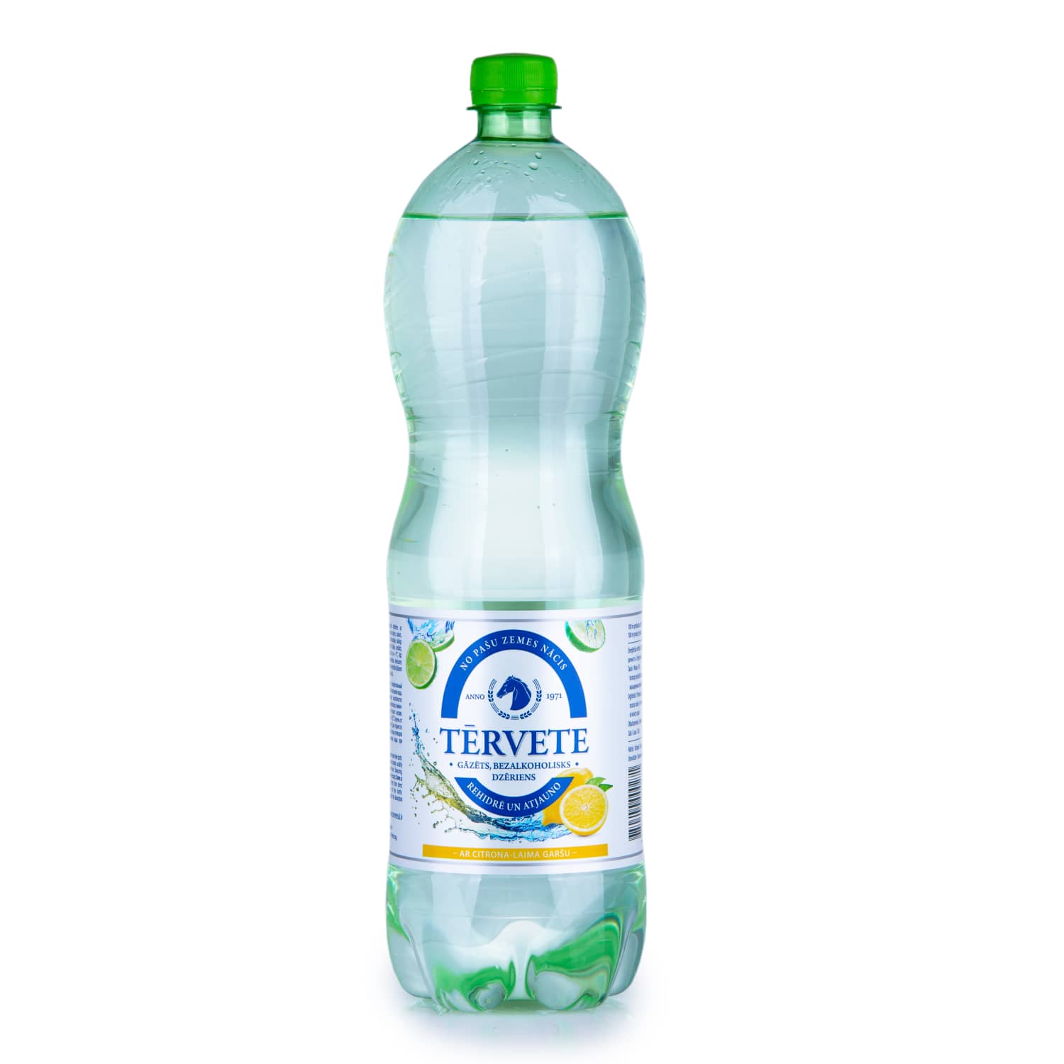 Gāz. bezalk. dzēr. Tērvete citrona-laima 1,5l
