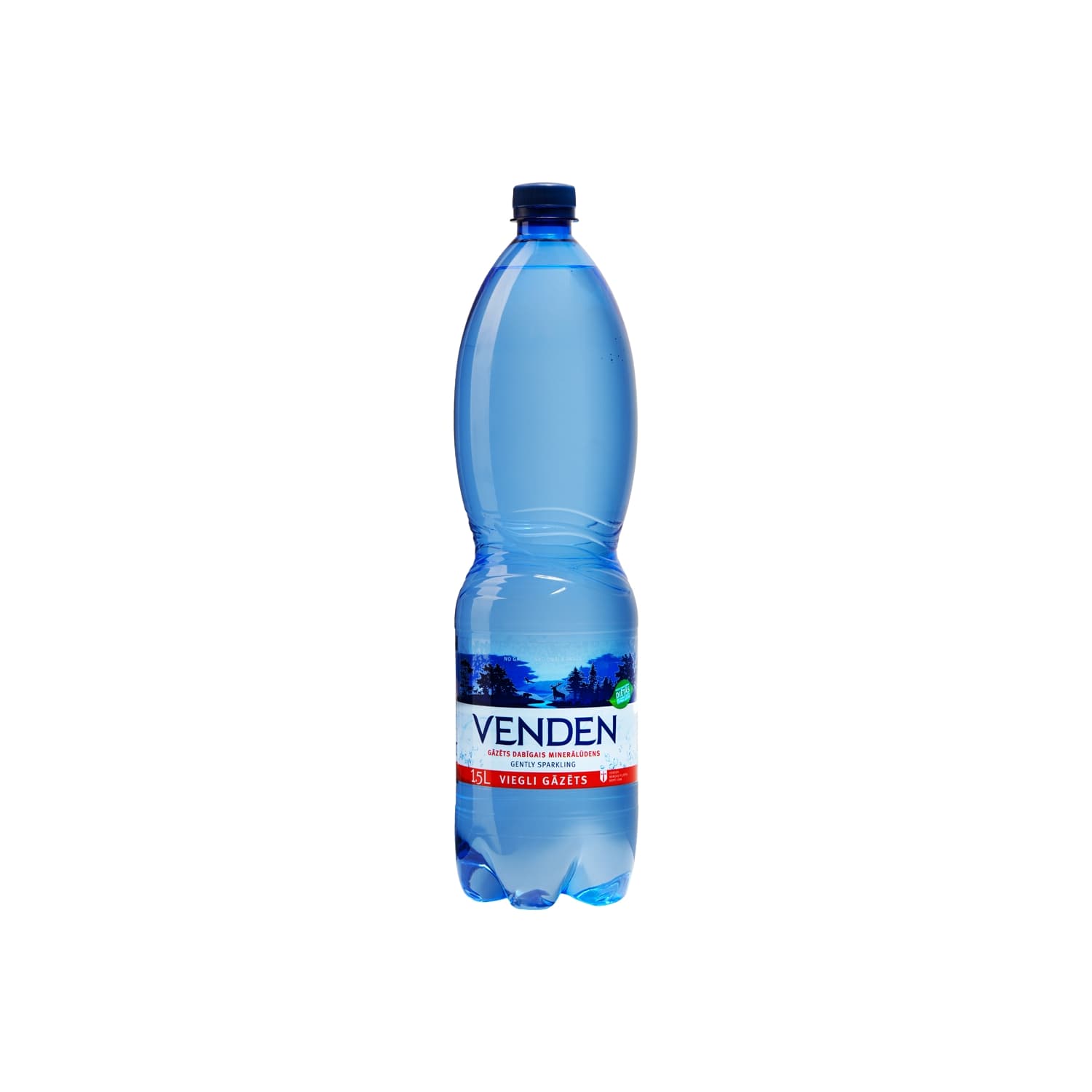 Dabīgais minerālūd. Venden viegli gāzēts 1,5l