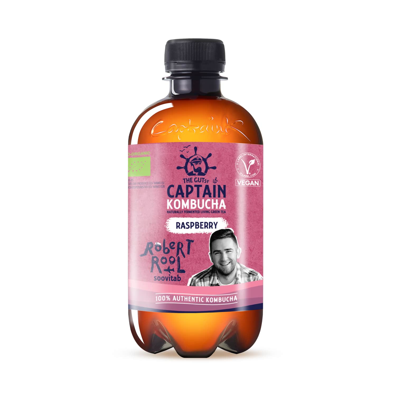 Kombucha jook Captain Kombucha Vaarika 0,4l