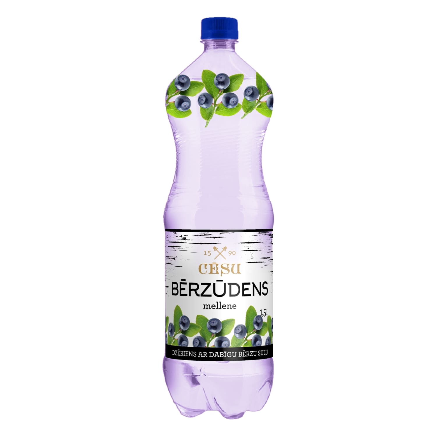 Ūdens Cēsu Bērzūdens melleņu 1,5l