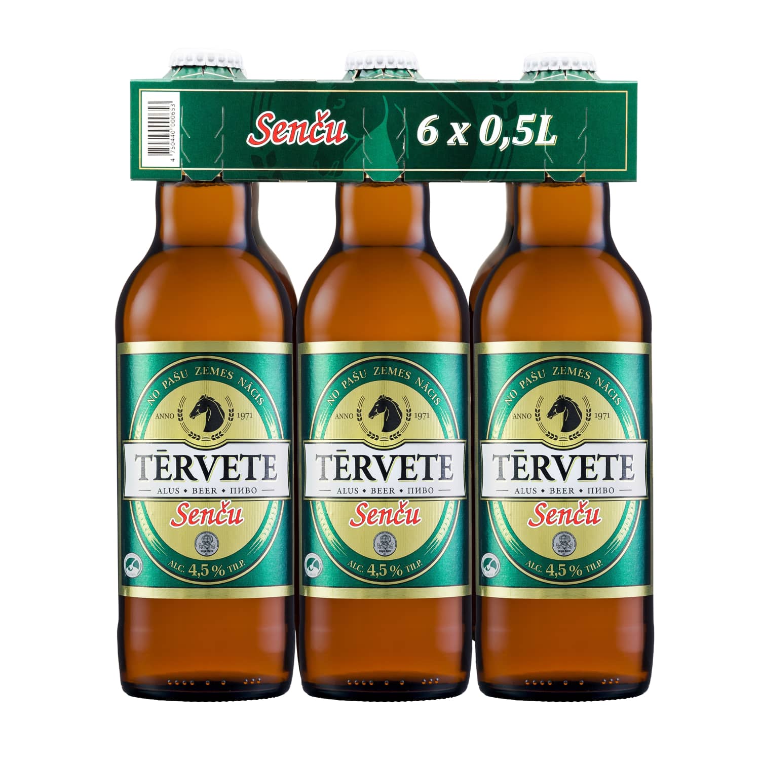Alus Tērvete Senču 4,5% 6x0,5l