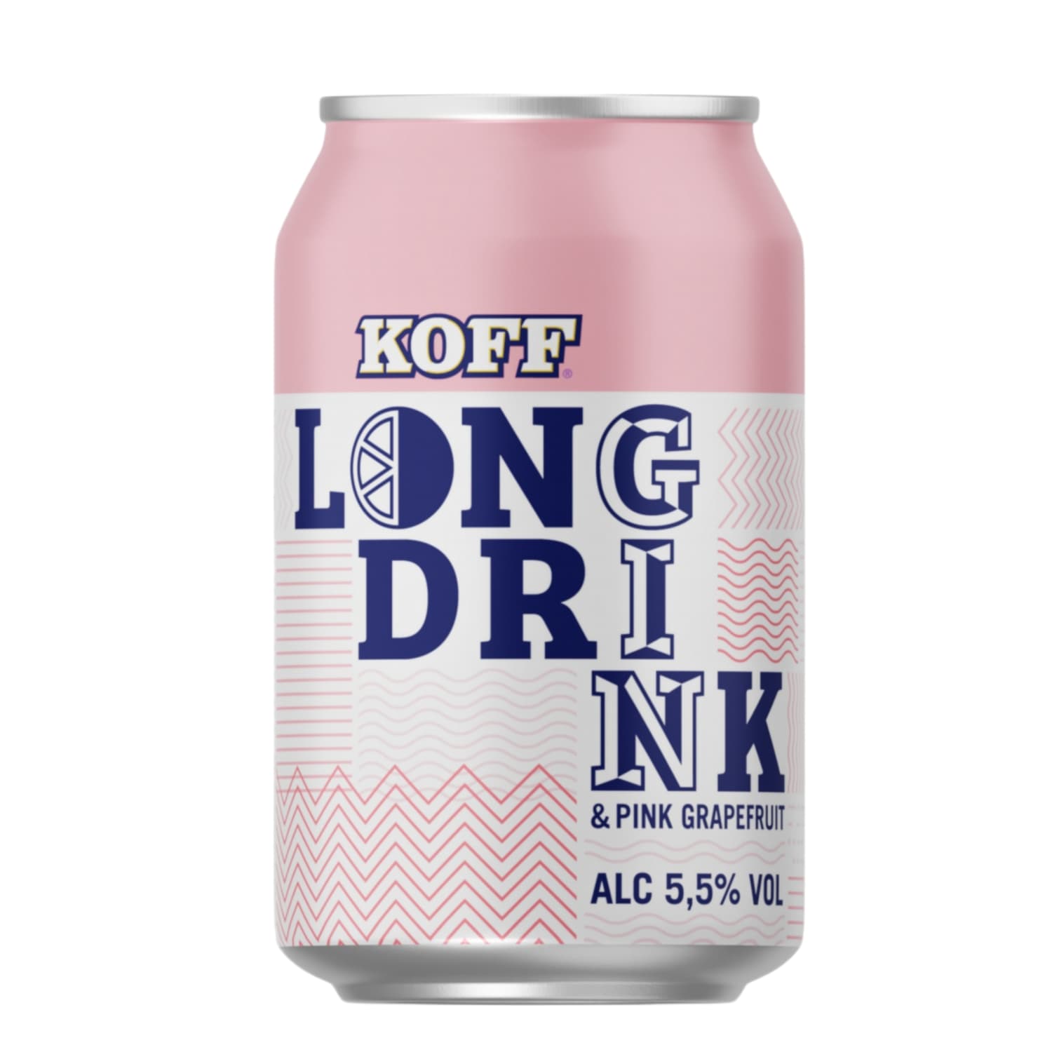 Alk. dzēriens Koff Pink Grapefruit 5,5% 0,33l