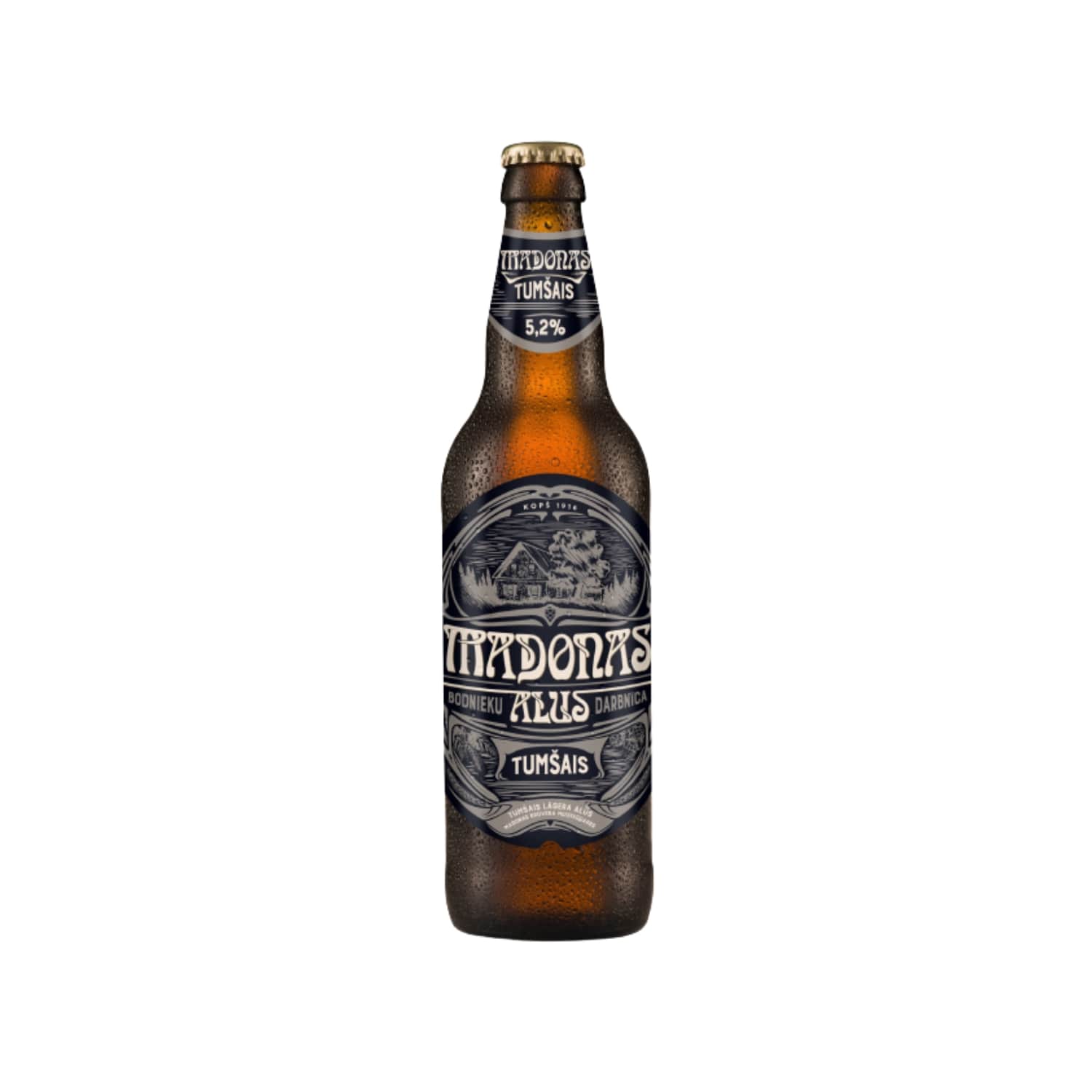 Alus Madonas tumšais 5,2% 0,5l